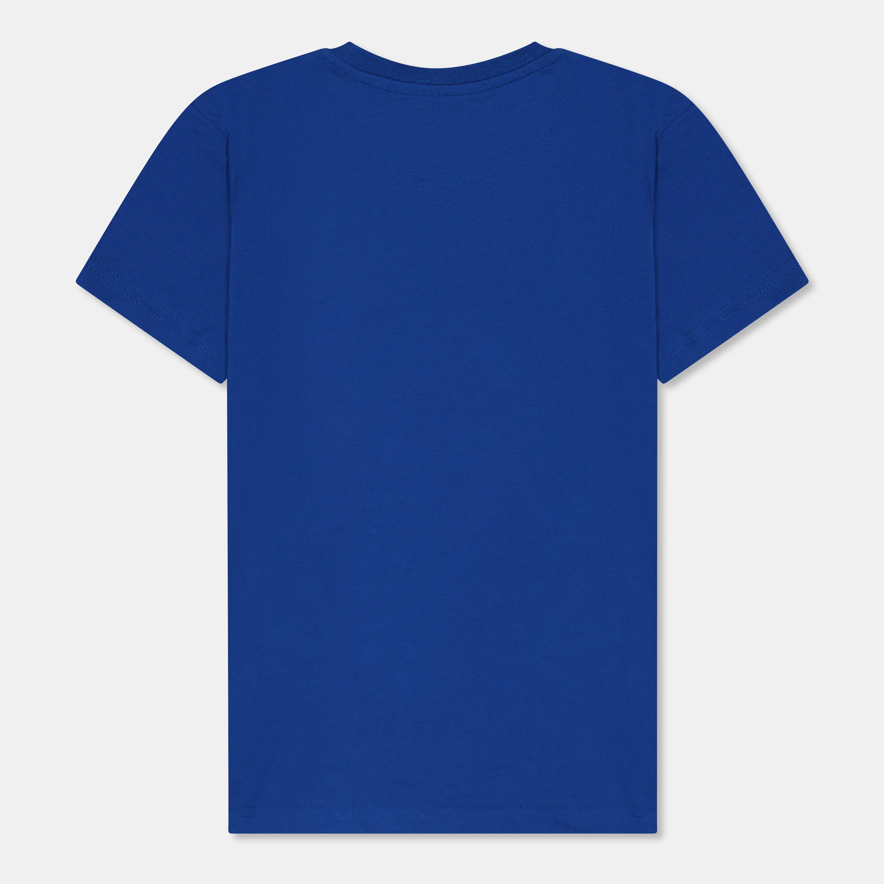 Blauw - Farah - Denny Ss Tee Capri Juniors - 2