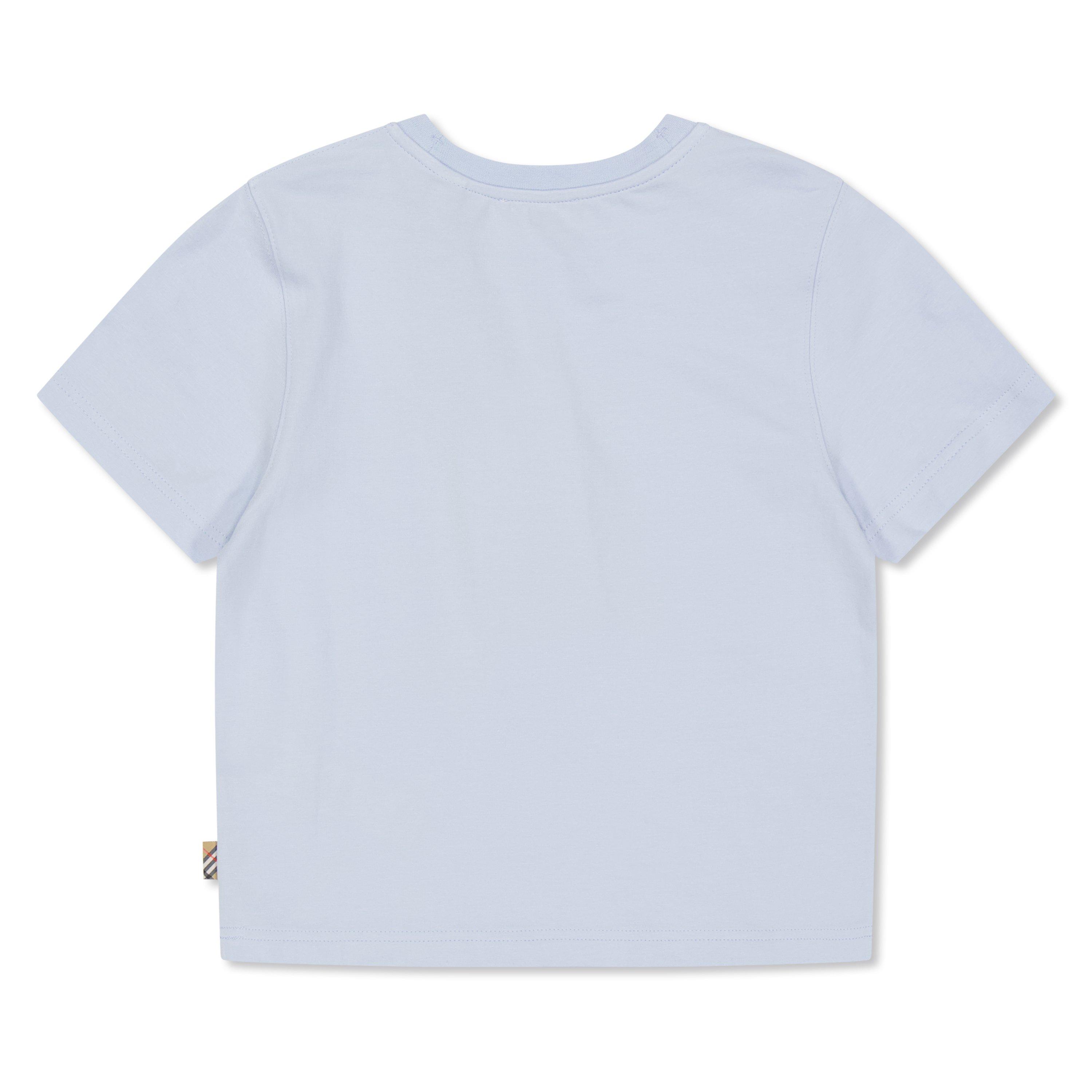 Ice Blue A2165 - Burberry - Burb Logo Tee Jn61 - 2