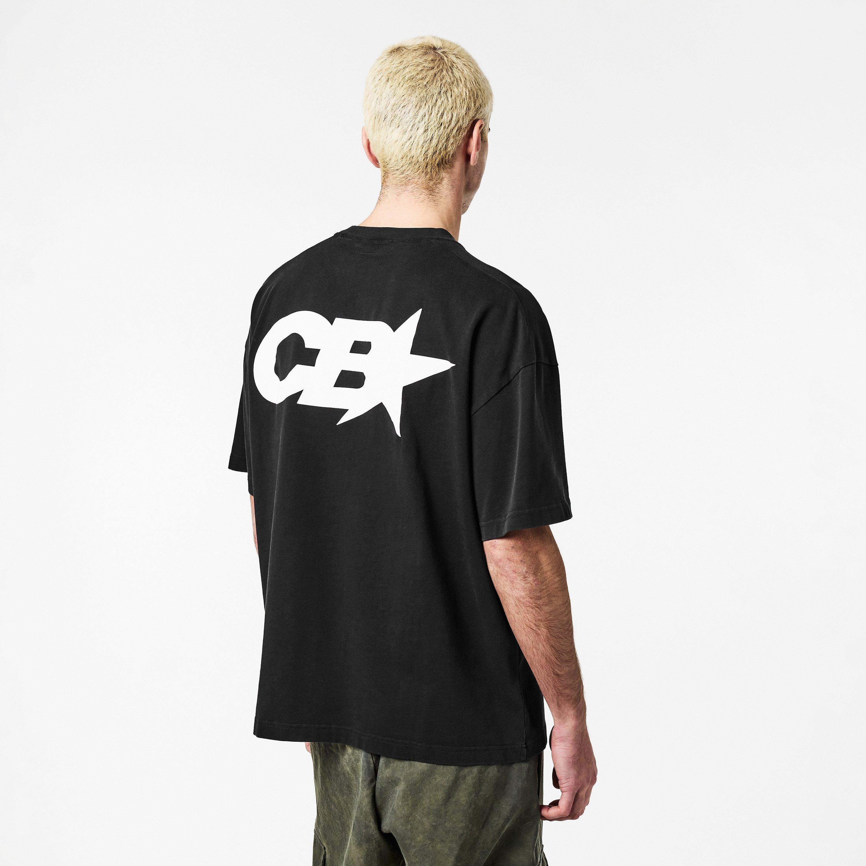 Vintage Black - Cole Buxton - Men's Star Racing Oversized T-Shirt - 4