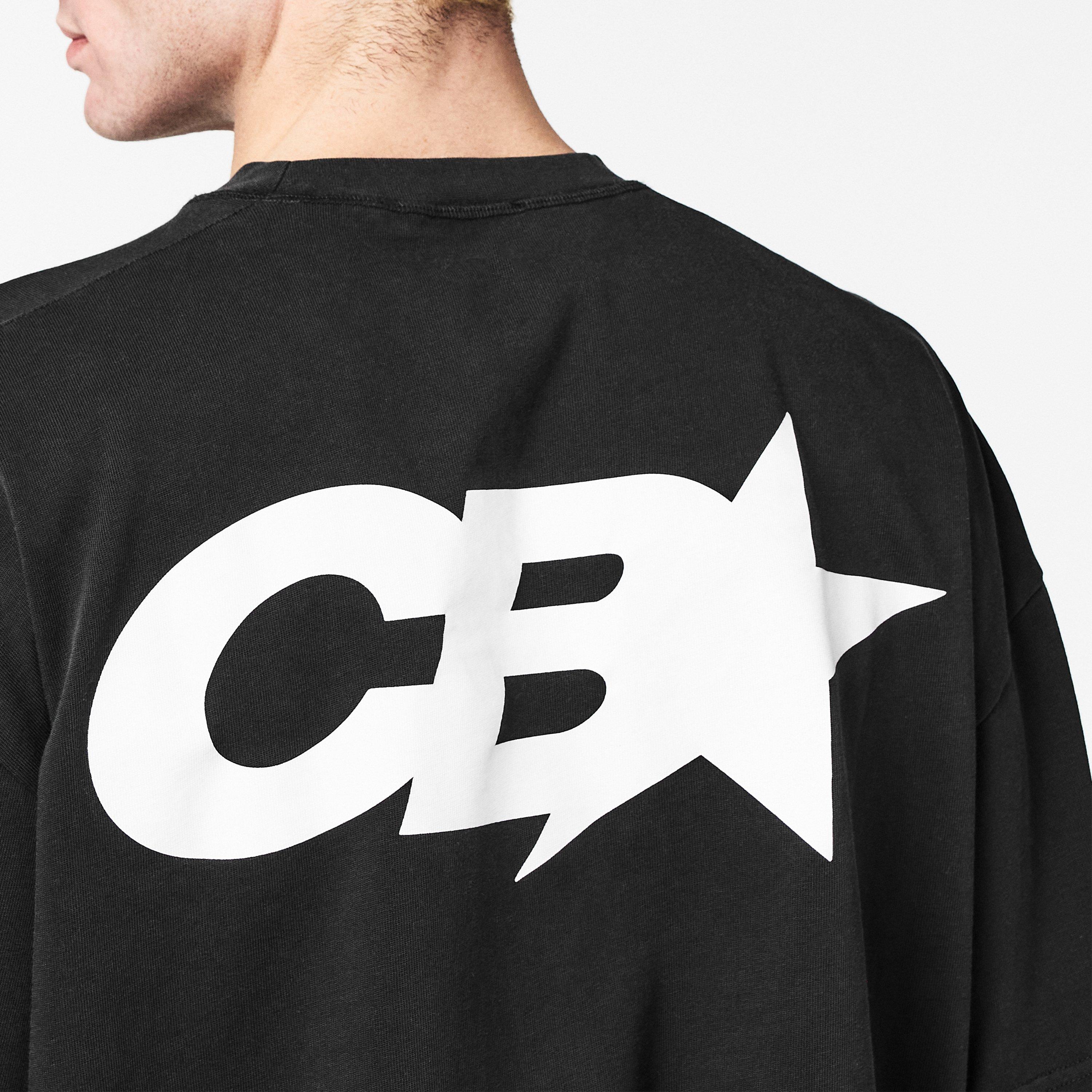 Vintage Black - Cole Buxton - Men's Star Racing Oversized T-Shirt - 5