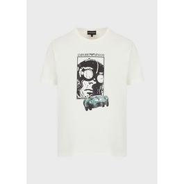Emporio Armani Race Graphic T-Shirt