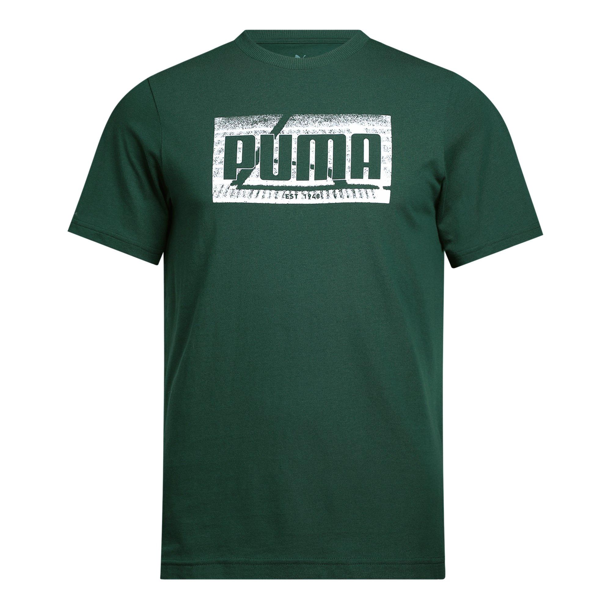 Dark Myrtle - Puma - Graphic T-Shirt - 1