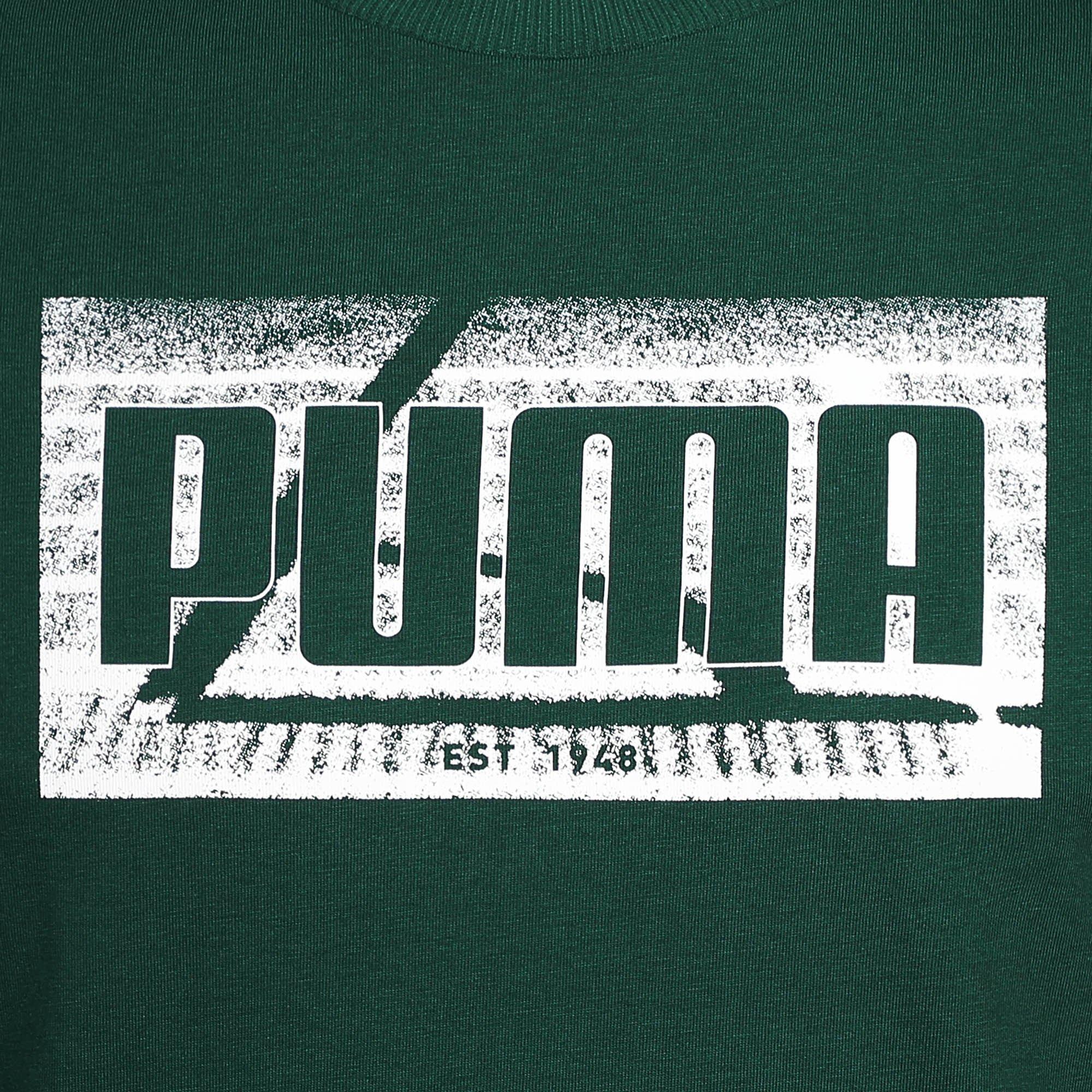 Dark Myrtle - Puma - Graphic T-Shirt - 3