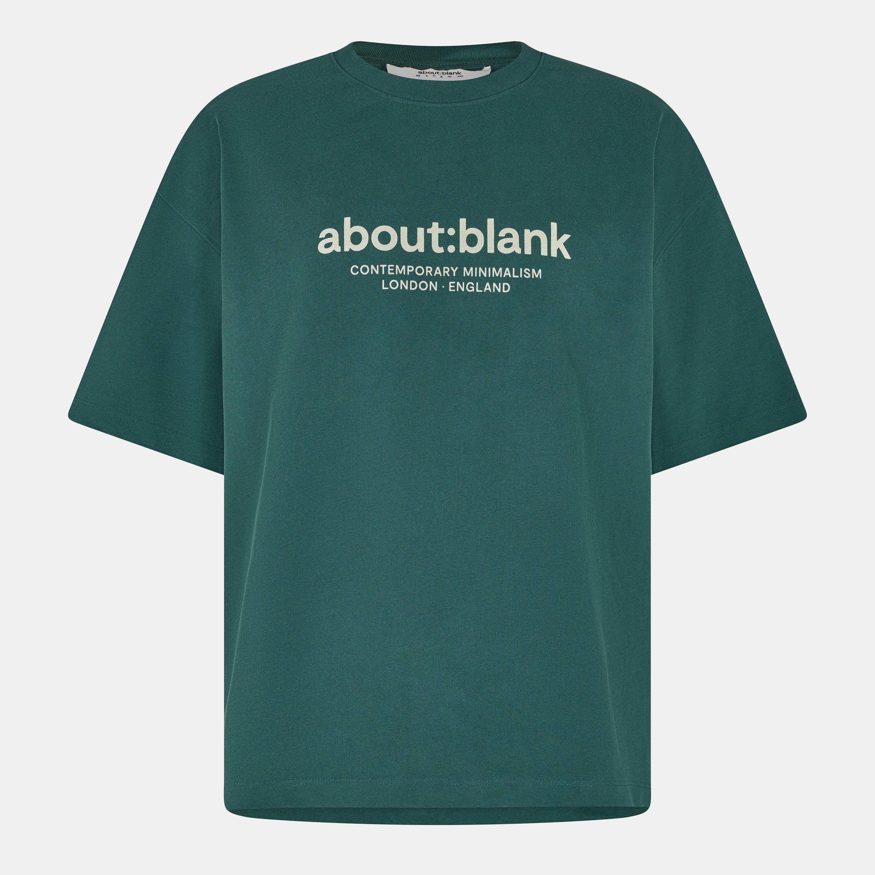 Epsom Green - about:blank - Men's Garcon Oversized T-Shirt - 1