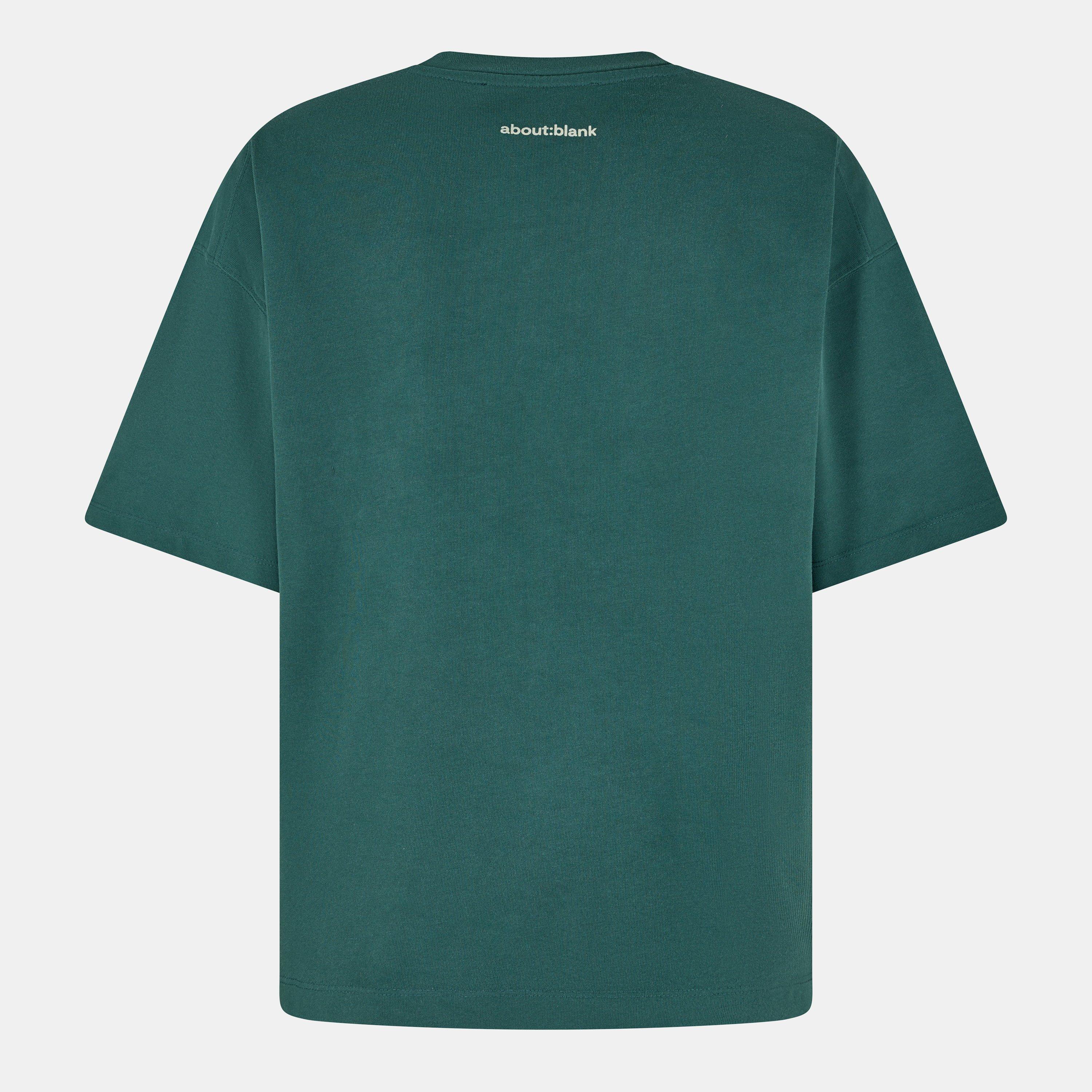 Epsom Green - about:blank - Men's Garcon Oversized T-Shirt - 2