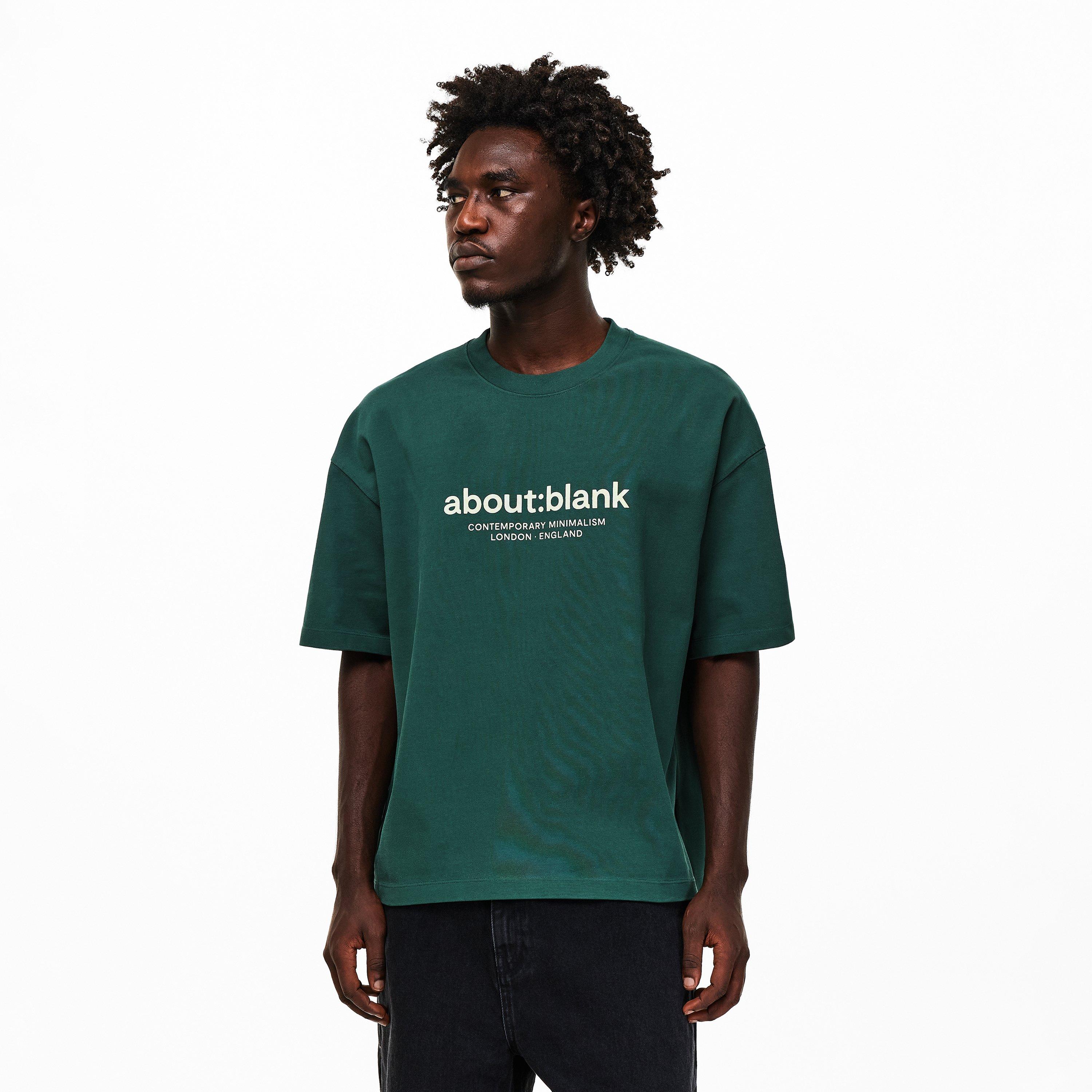 Epsom Green - about:blank - Men's Garcon Oversized T-Shirt - 3
