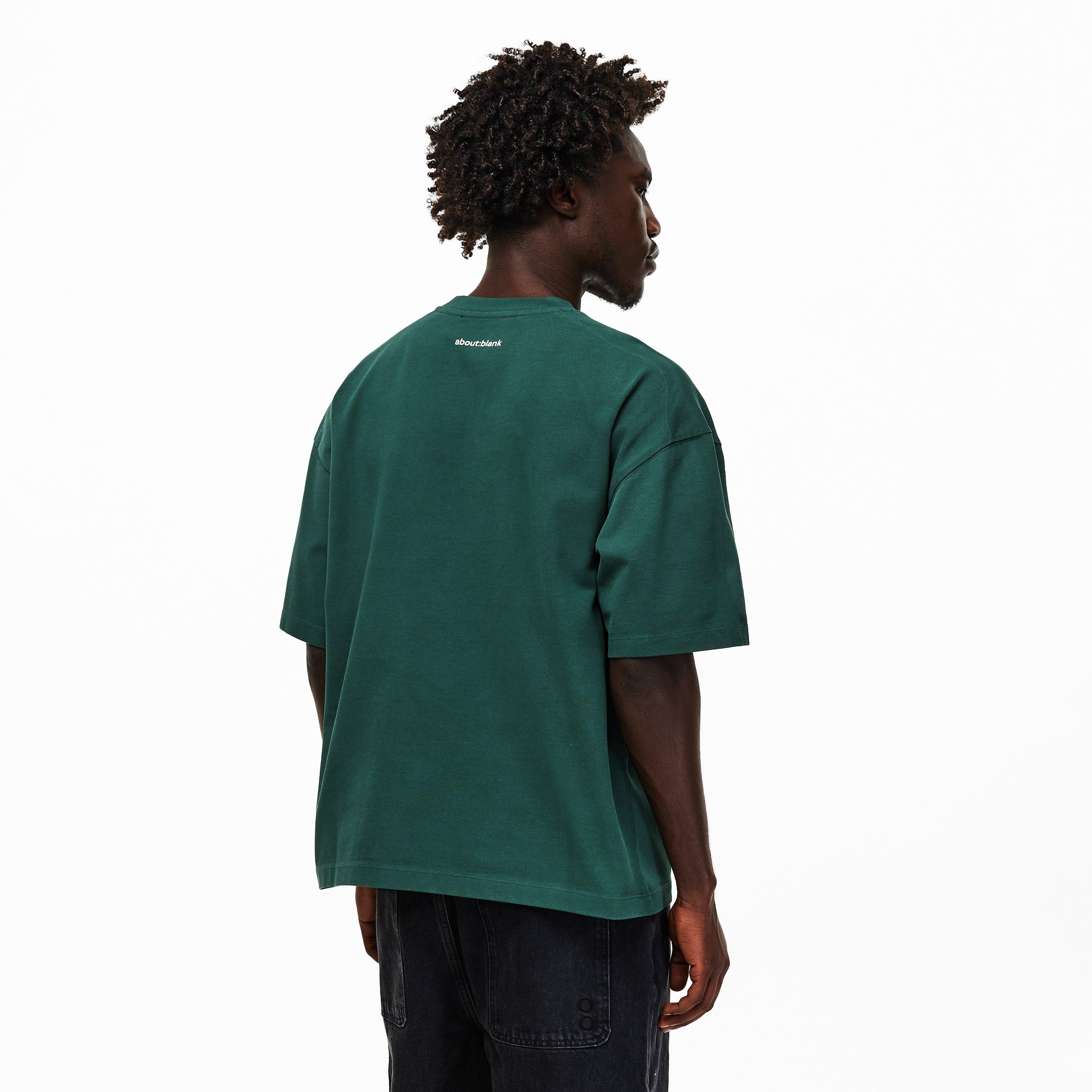 Epsom Green - about:blank - Men's Garcon Oversized T-Shirt - 4