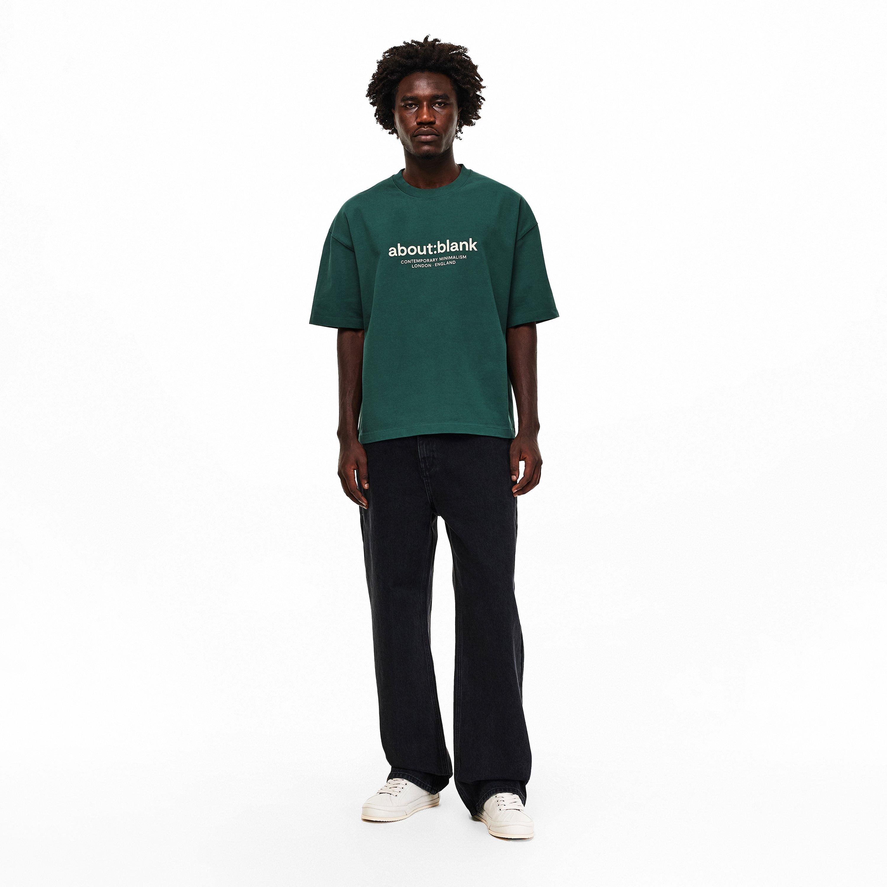 Epsom Green - about:blank - Men's Garcon Oversized T-Shirt - 6