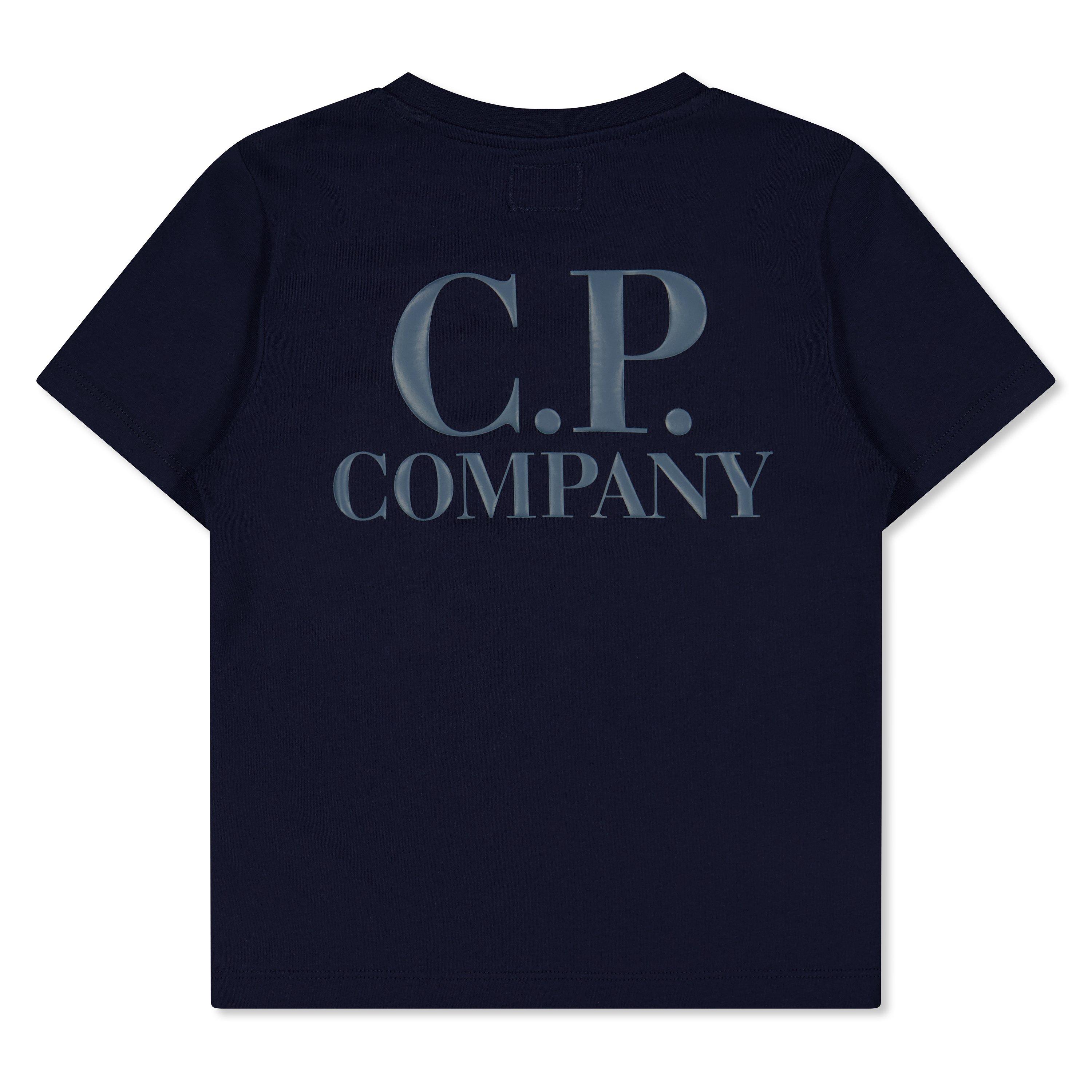Navy 40381 - CP Company - Kids' Logo T-Shirt - 2