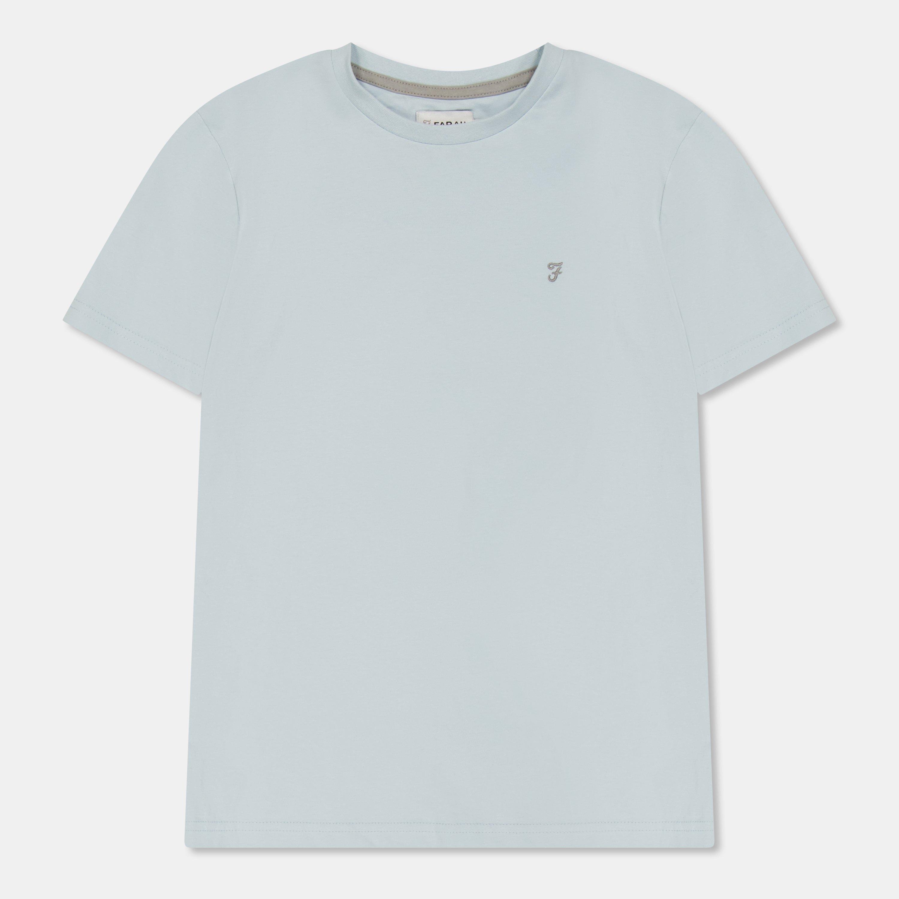 Farah  Kids ' Denny Short Sleeve T-Shirt - Blue - 14-15