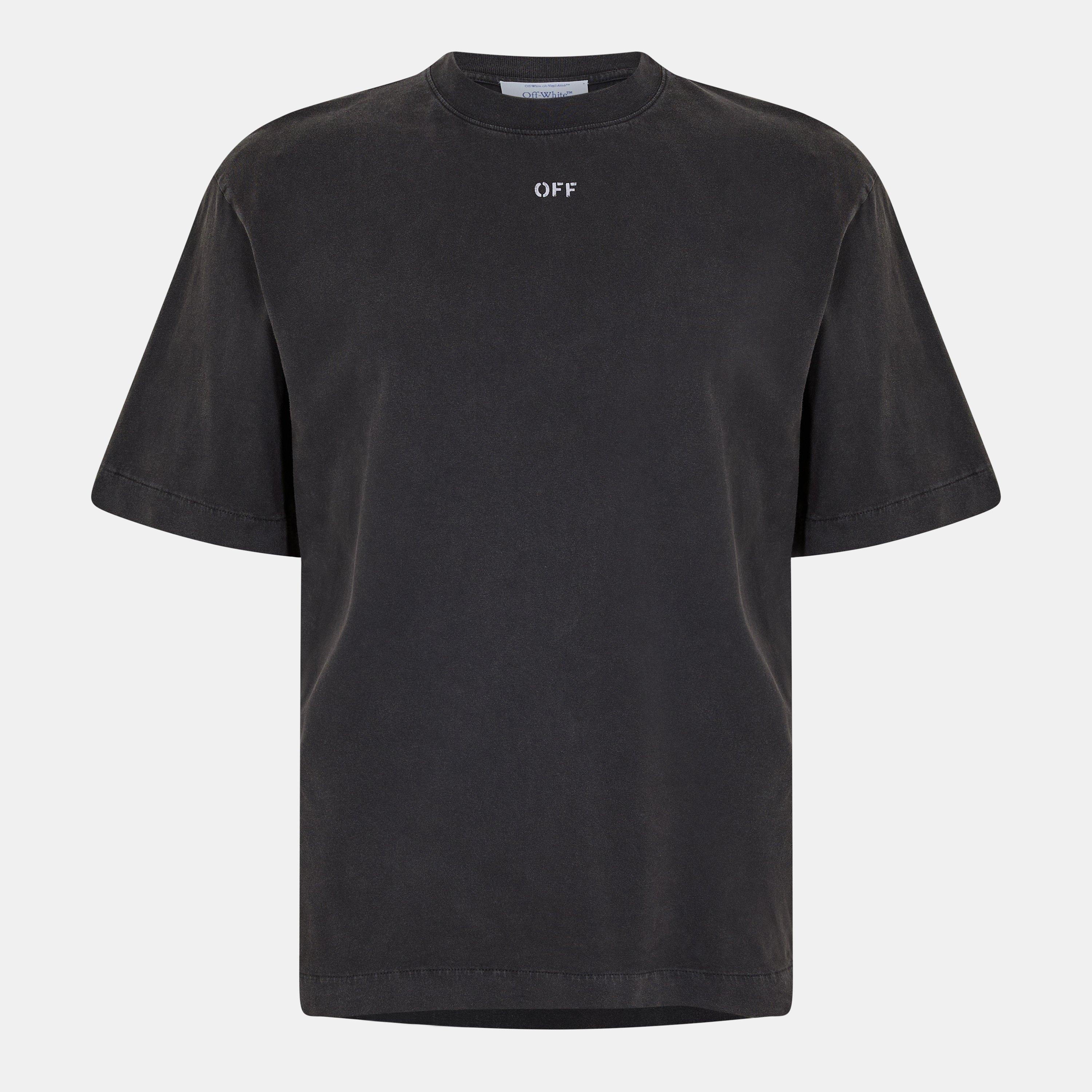 Off White Men's Regular Fit T-Shirt