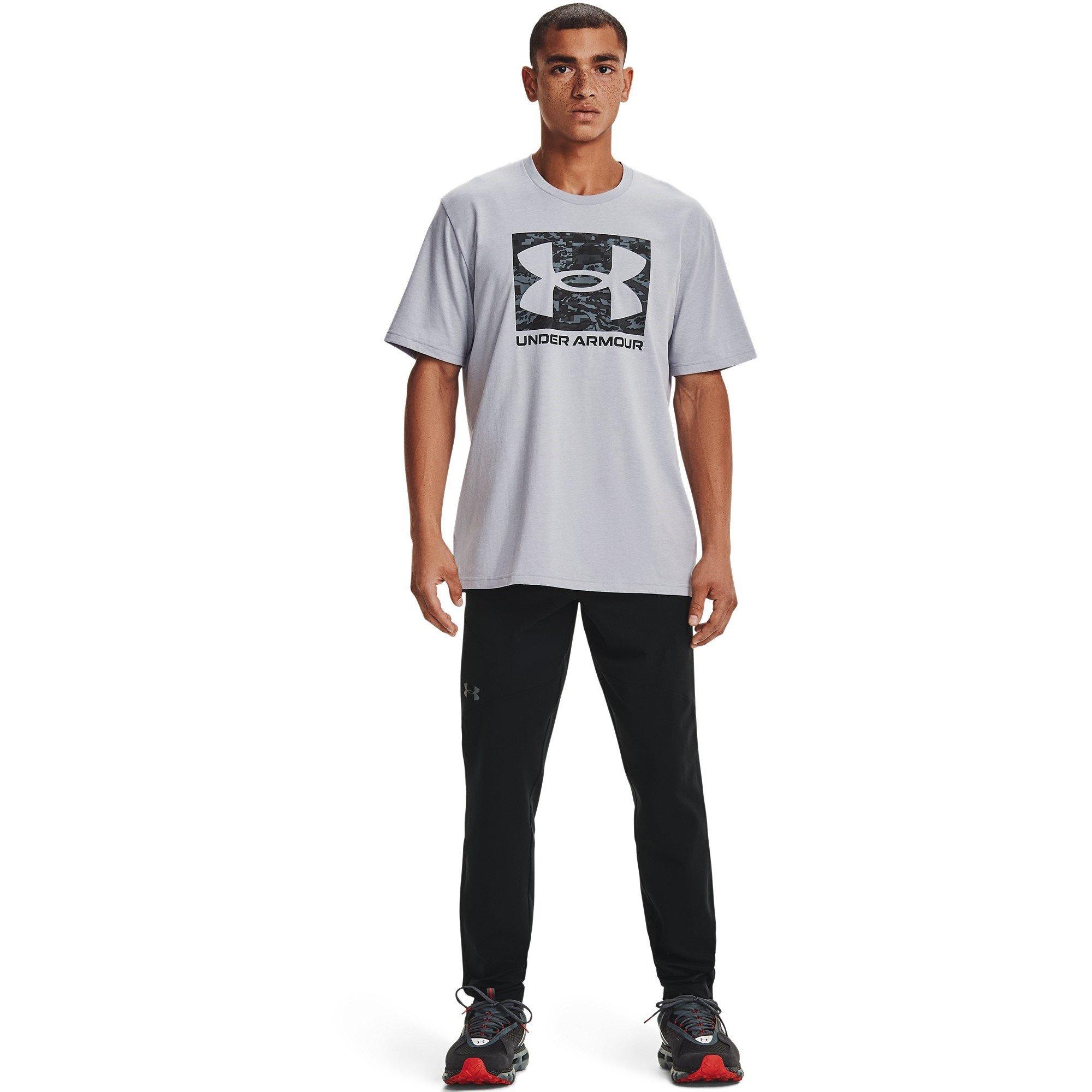 Grau - Under Armour - ABC Camo Boxed Logo Short Sleeve - 6