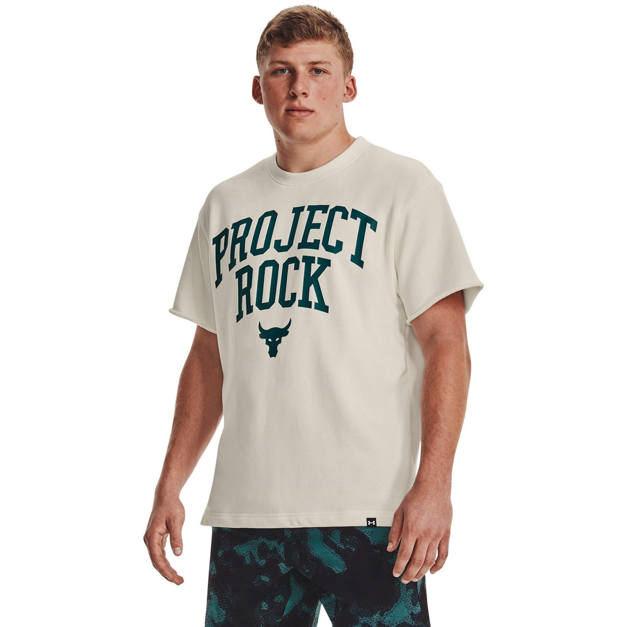Ivoire - Under Armour - Rock Heavyweight Terry Regular Fit T-Shirt - 5