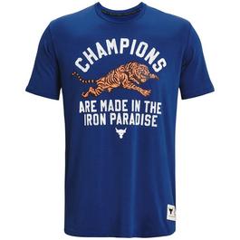 Under Armour Armour Ua Pjt Rock Champ Ss T-Shirt Mens