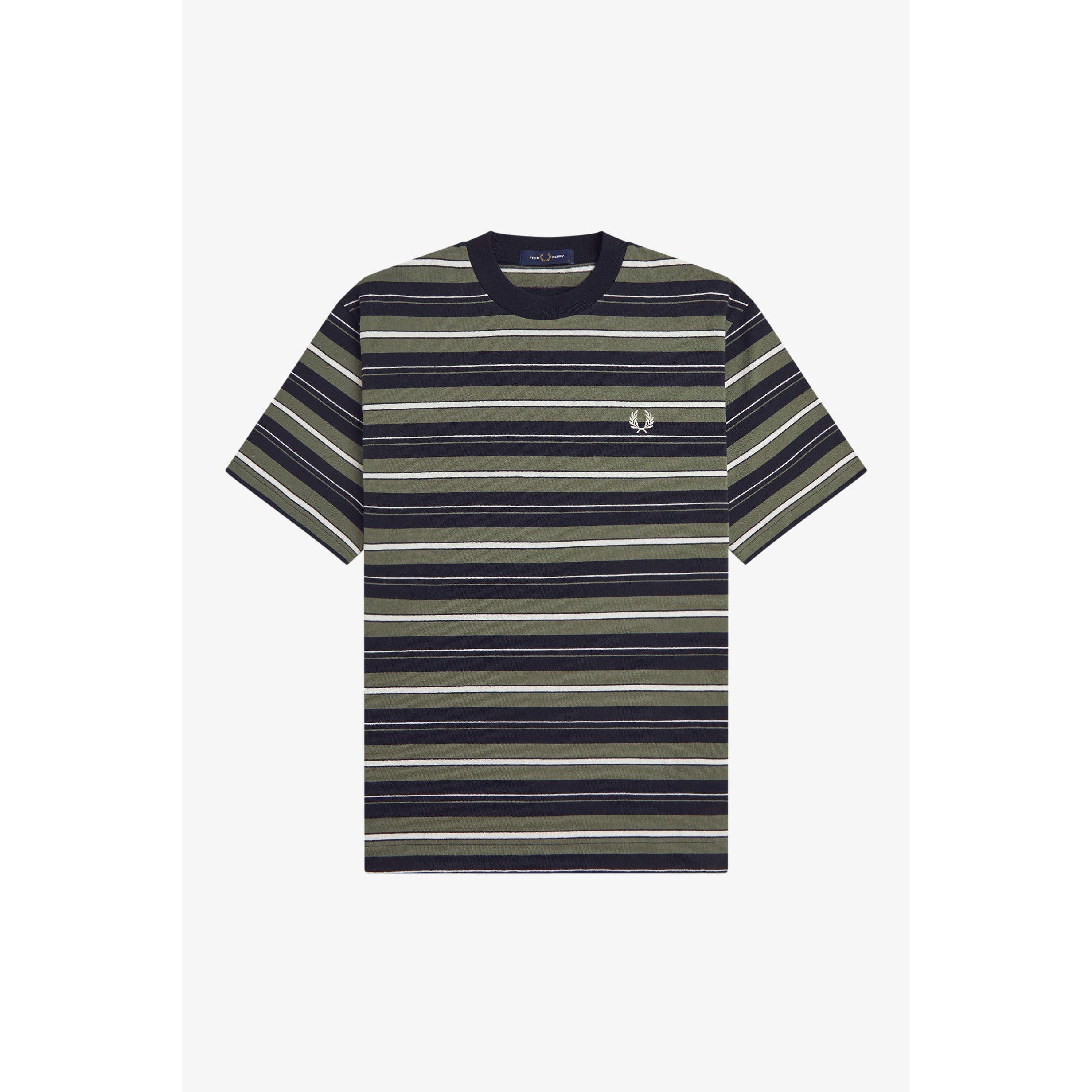 Black 102 - Fred Perry - Fred Stripe T Sn64 - 1