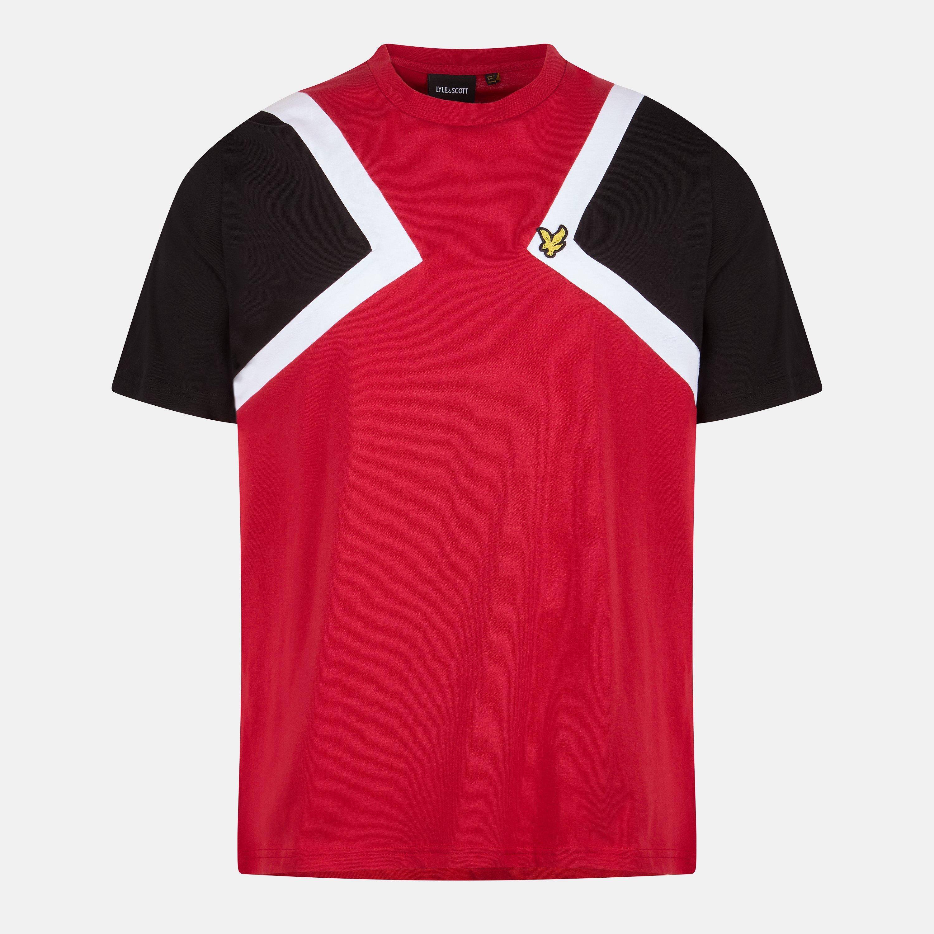 Tunnel Rosso W703 - Lyle and Scott - Lyle and Scott Striped T-Shirt Mens - 1