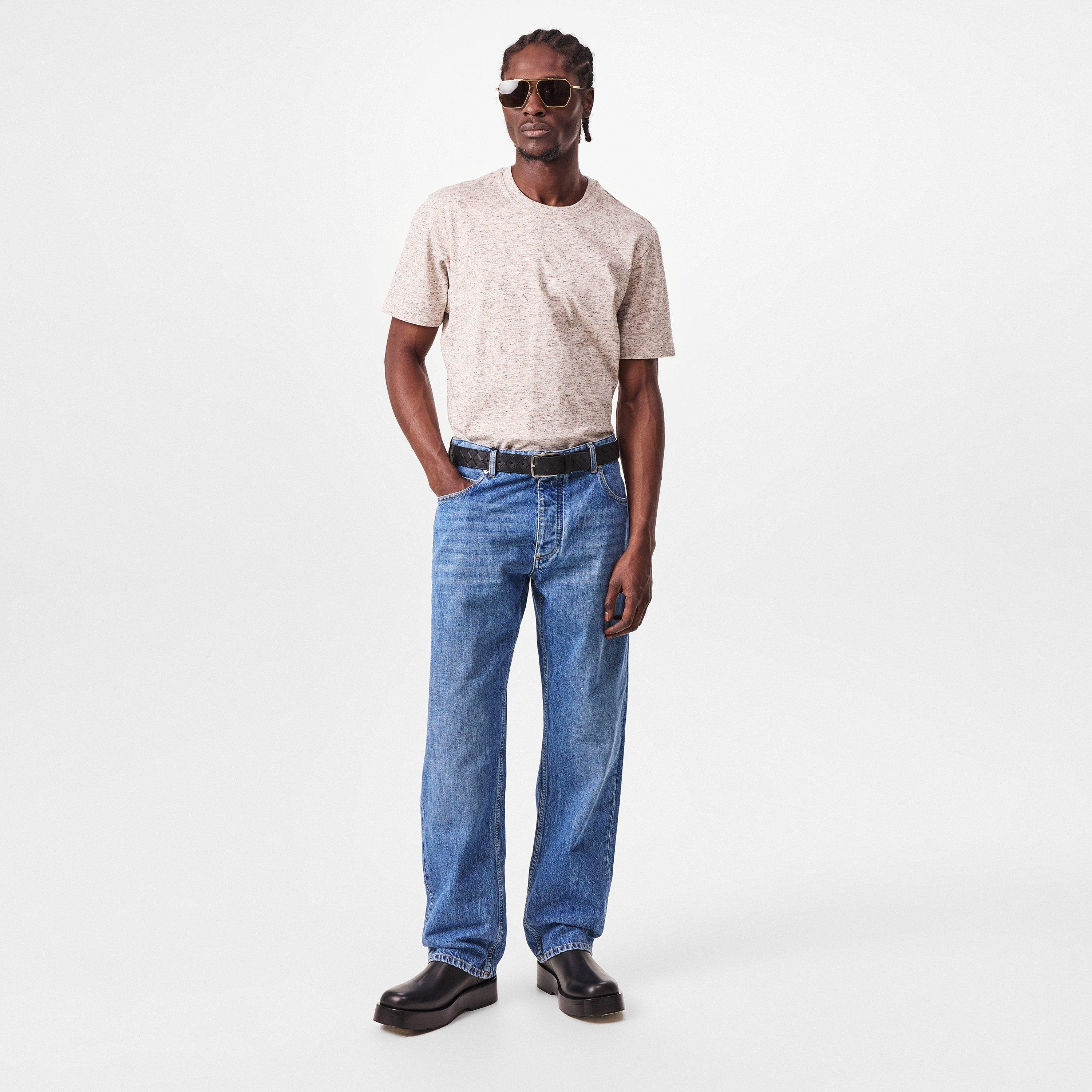 Grey - Bottega Veneta - Men's Oversized T-Shirt - 6