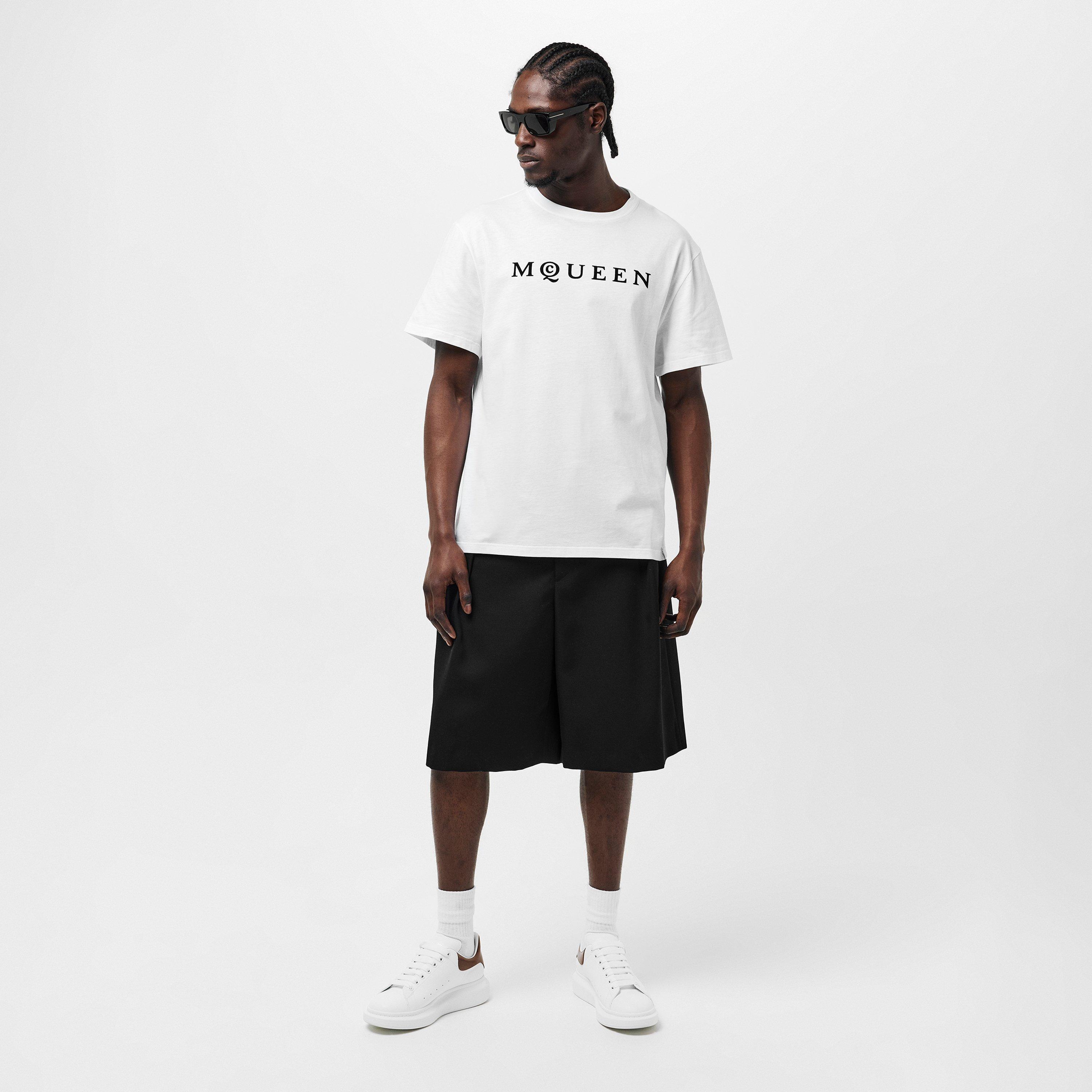 White/Black - Alexander McQueen - Classic Logo T-Shirt - 6