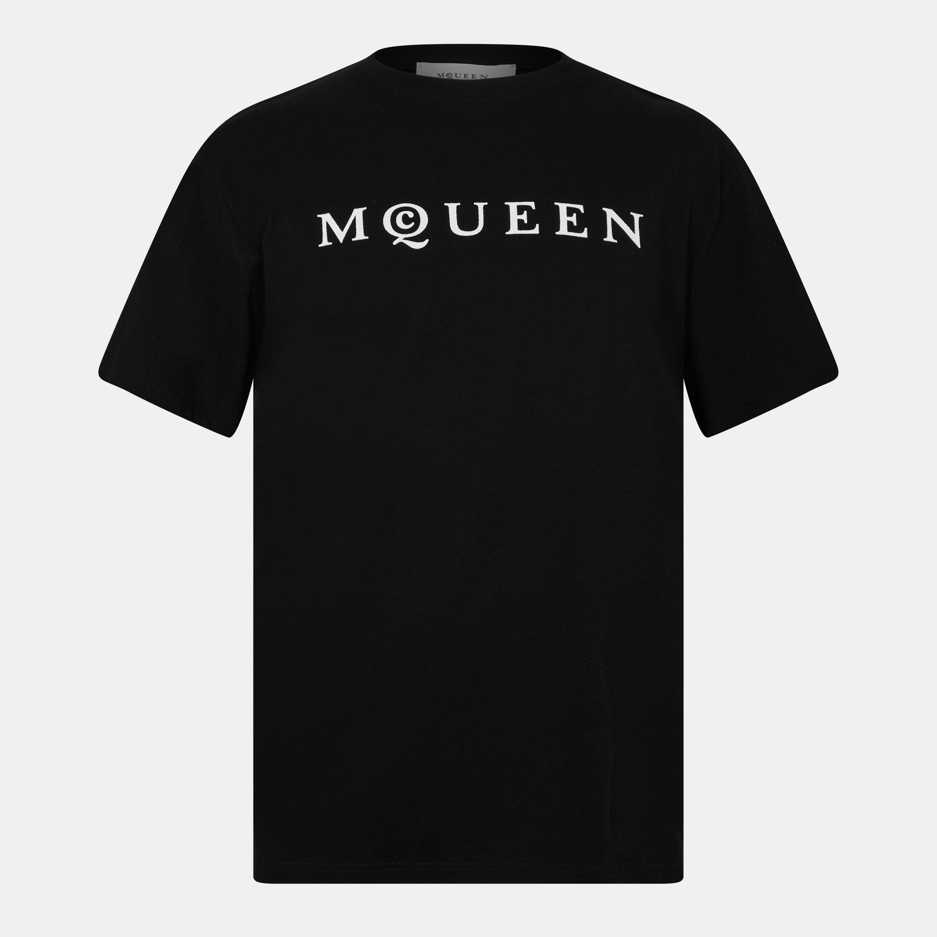 Alexander McQueen Classic Logo T-Shirt - Black/White - M