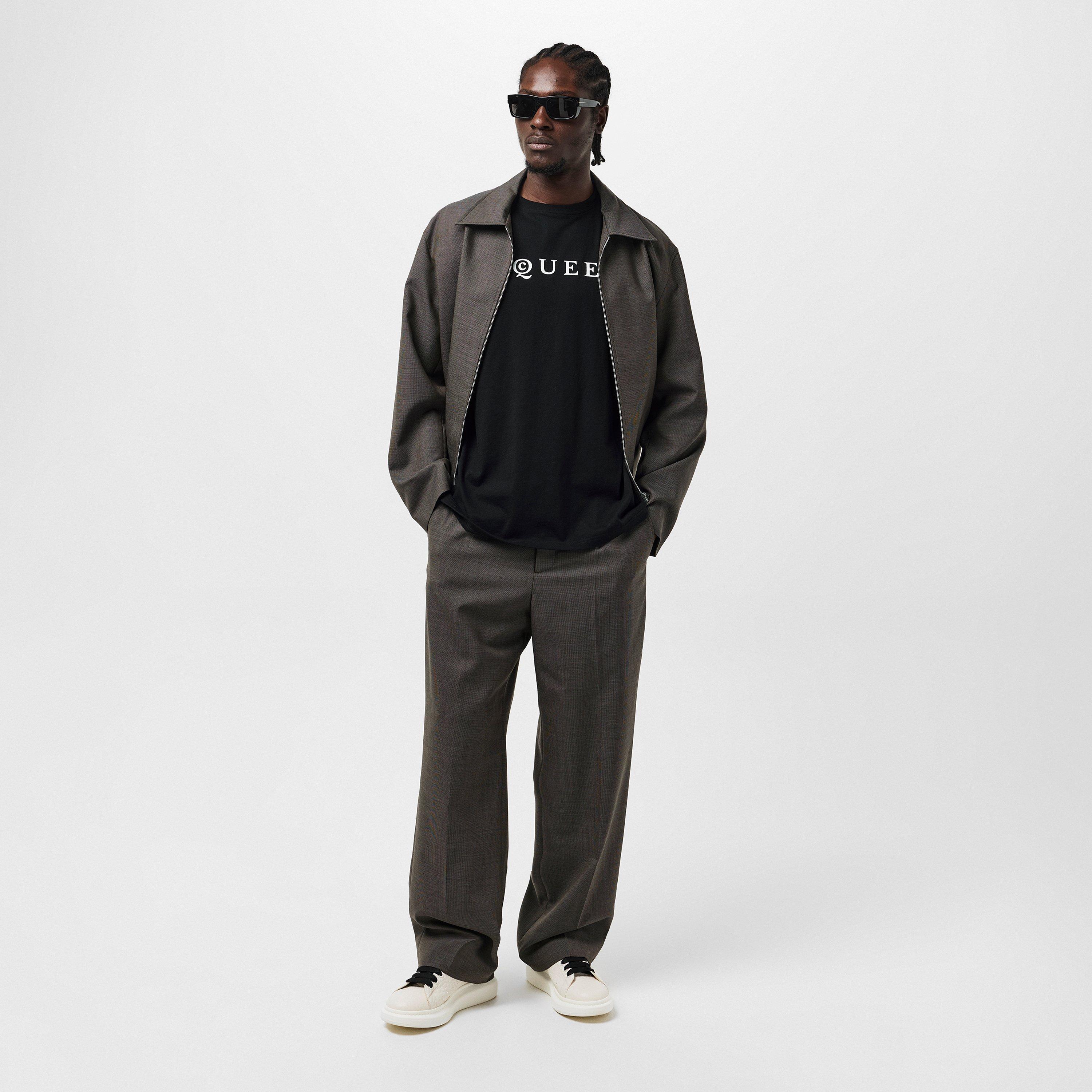Black/White - Alexander McQueen - Classic Logo T-Shirt - 6