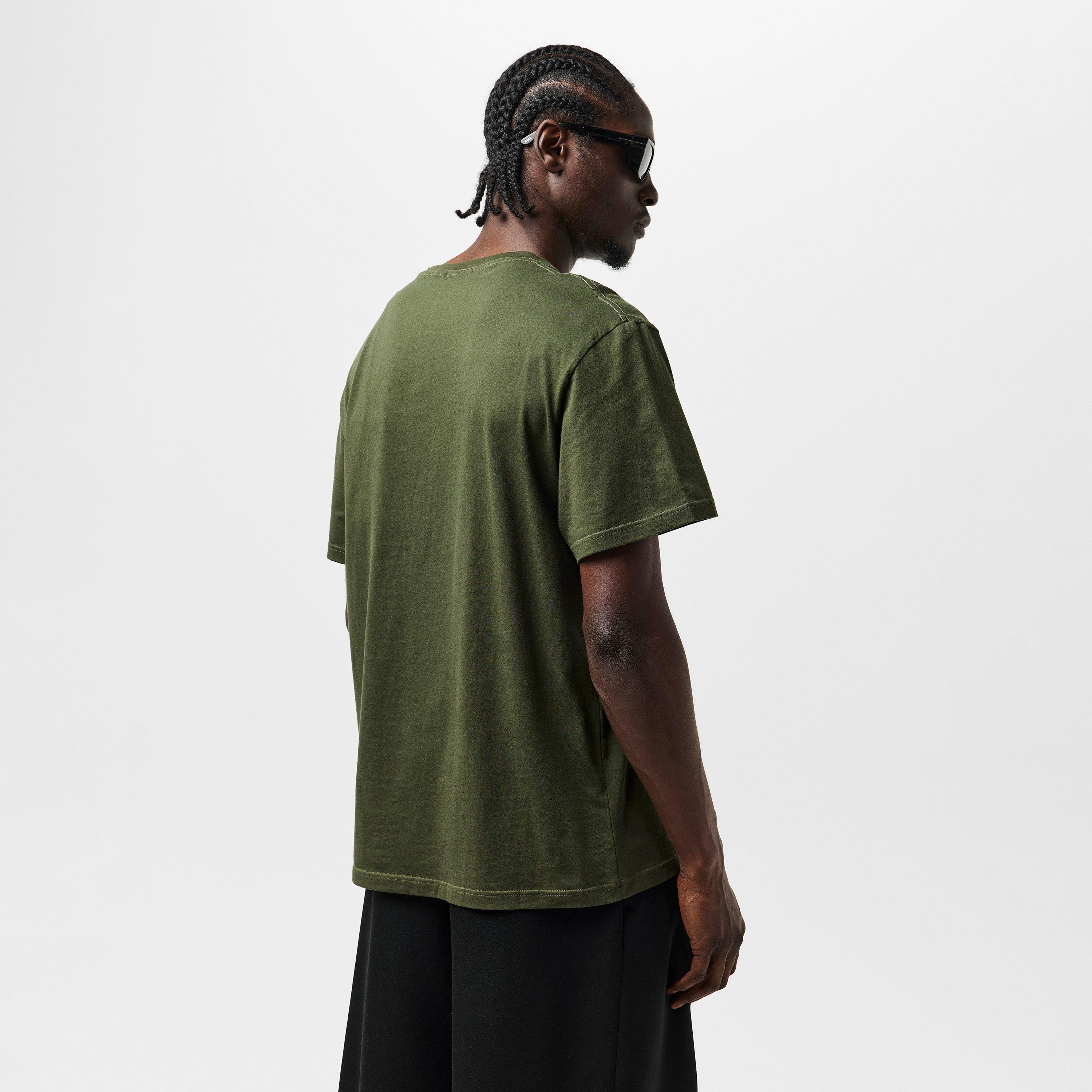 Khaki/Black - Alexander McQueen - Classic Logo T-Shirt - 4