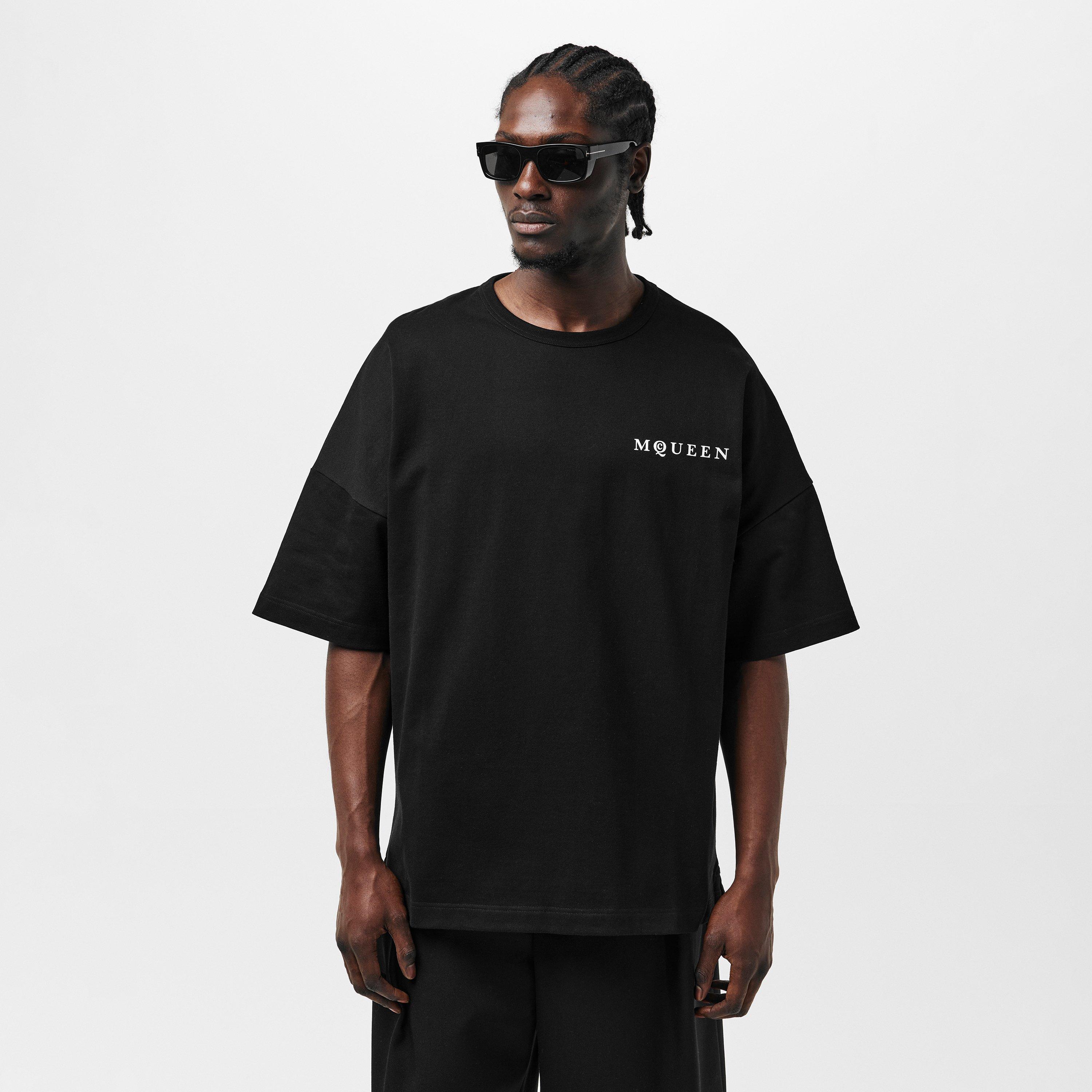 Alexander McQueen Men's Alex Oversized T-Shirt | Cruise Fashion