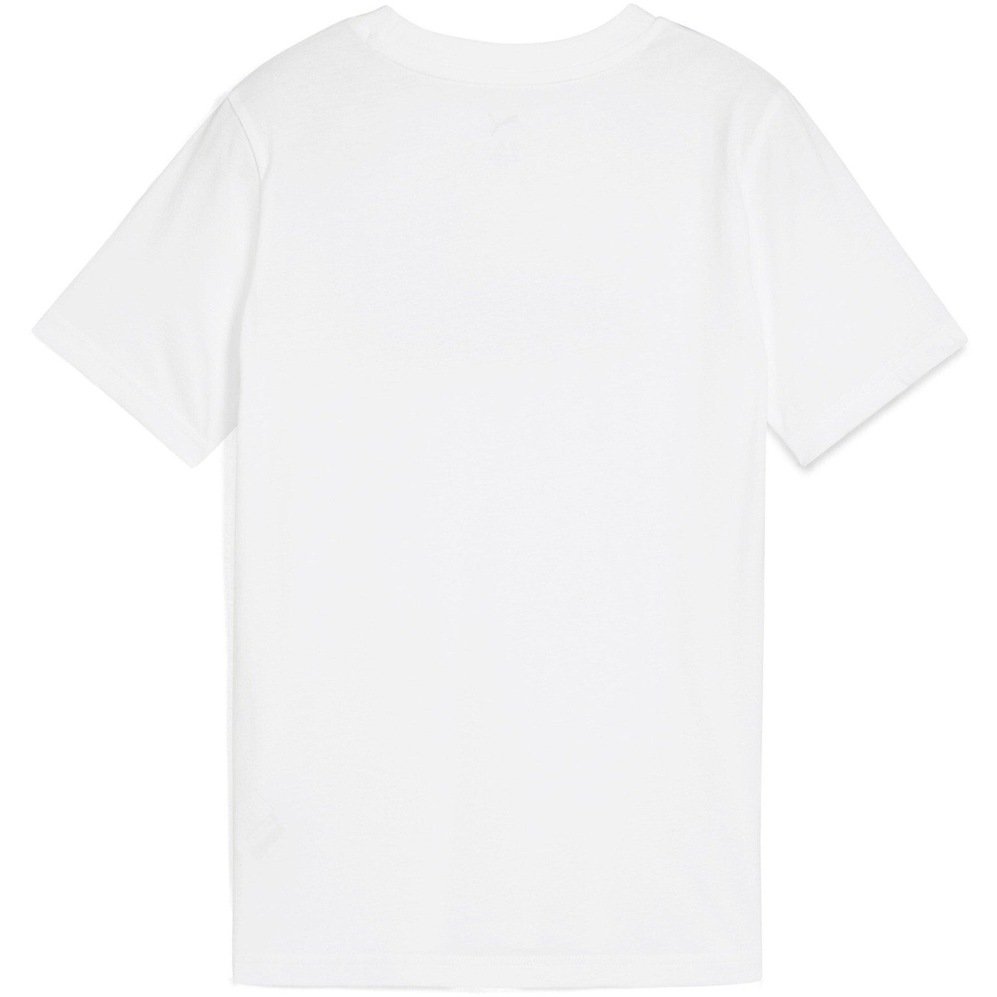 White/Black - Puma - Essential No. 1 Logo Junior Tee - 2