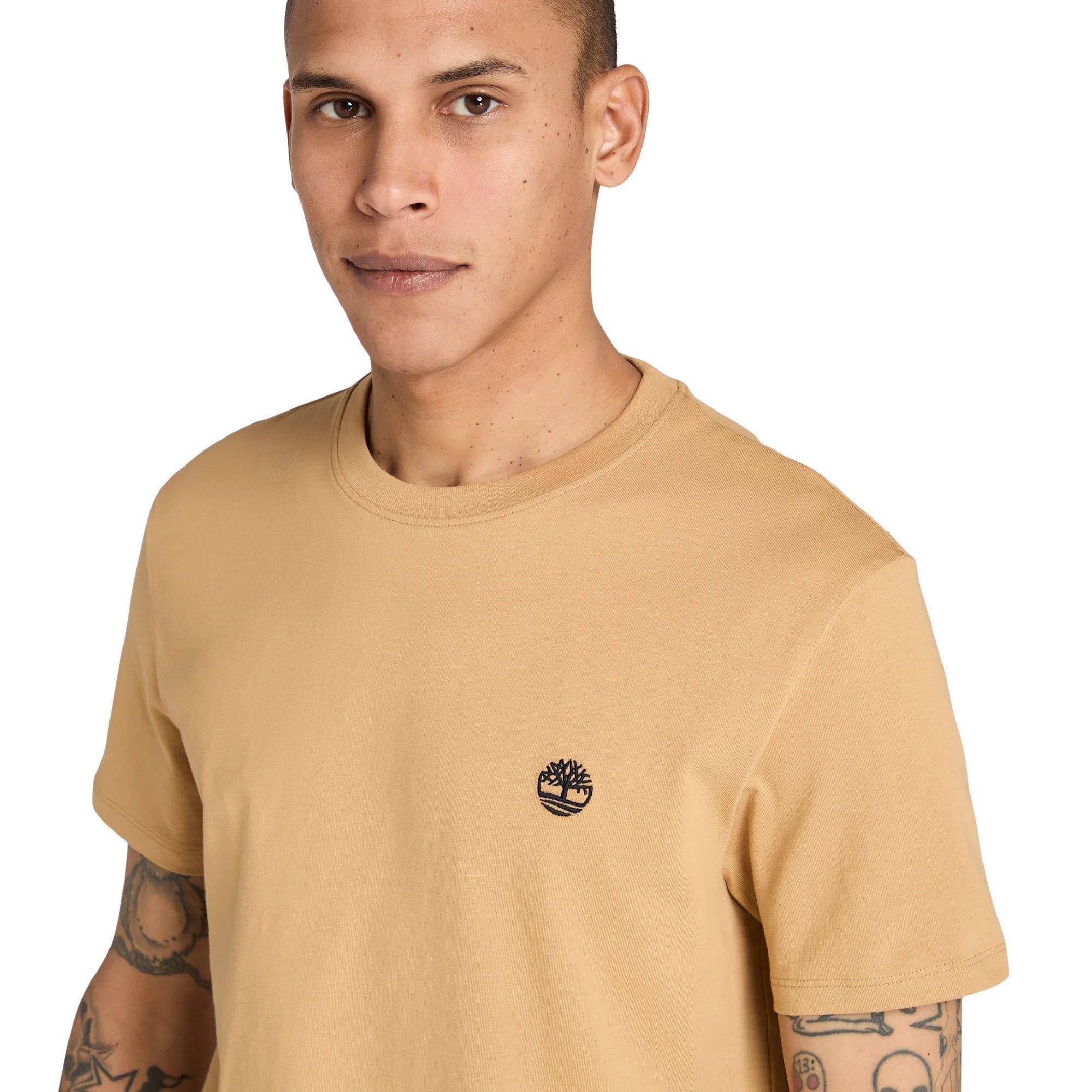 Light Wheat B - Timberland - Timberland Dunstan River Short Sleeve Tee Leaf - 5