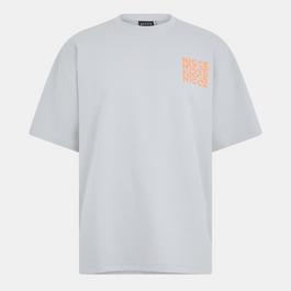 Nicce Kimeno Regular Fit Short-Sleeve T-Shirt
