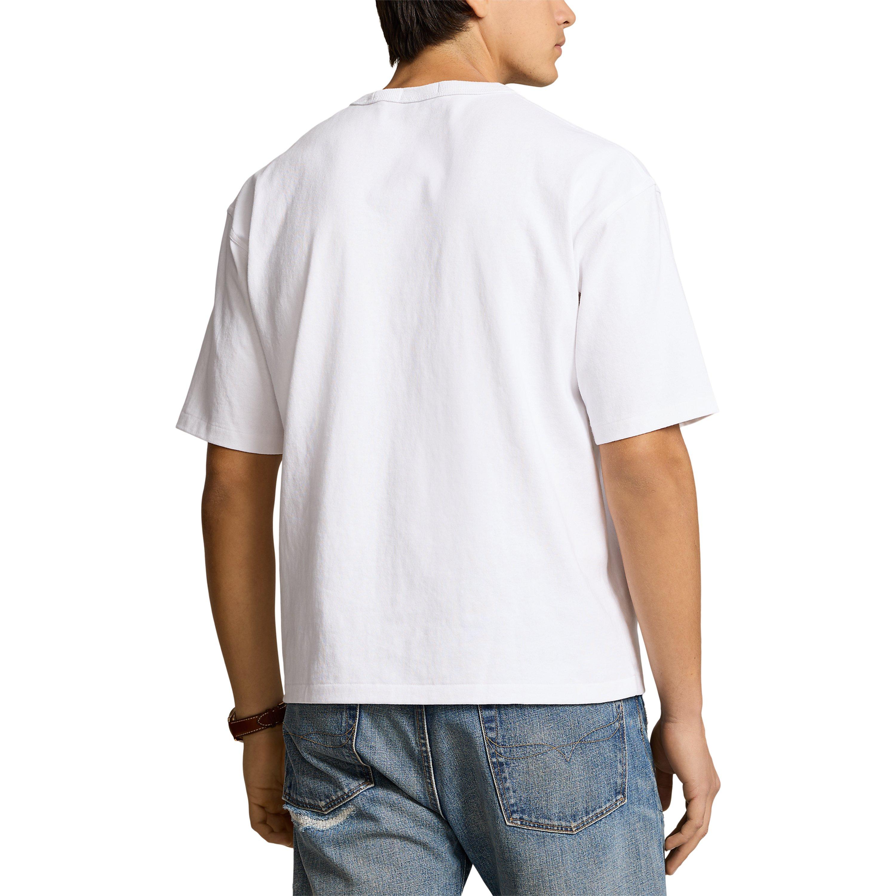 White - Polo Ralph Lauren - Short Sleeved Logo T-Shirt - 3