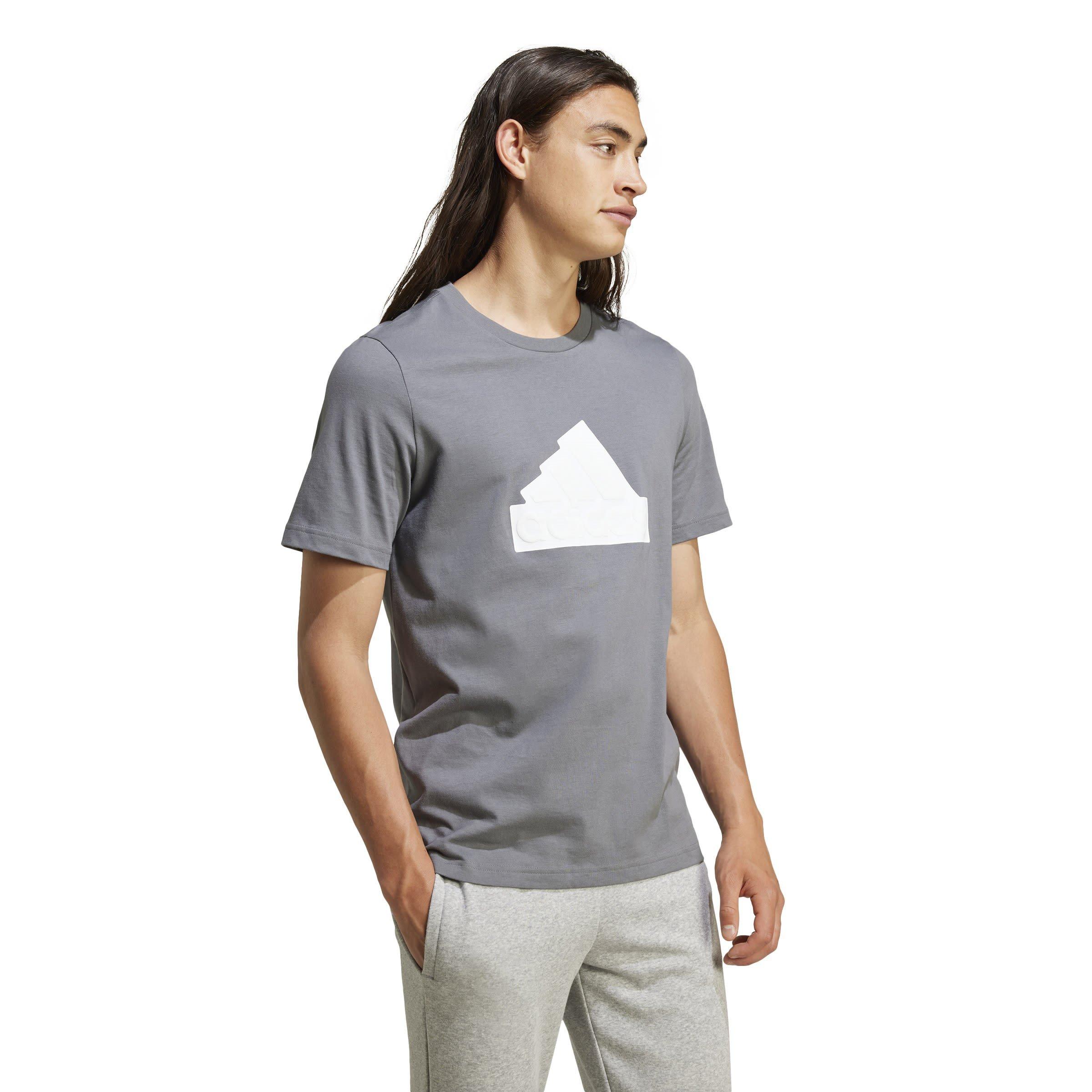 Grey Four - adidas - Future Icons Badge of Sport Mens T Shirt - 4