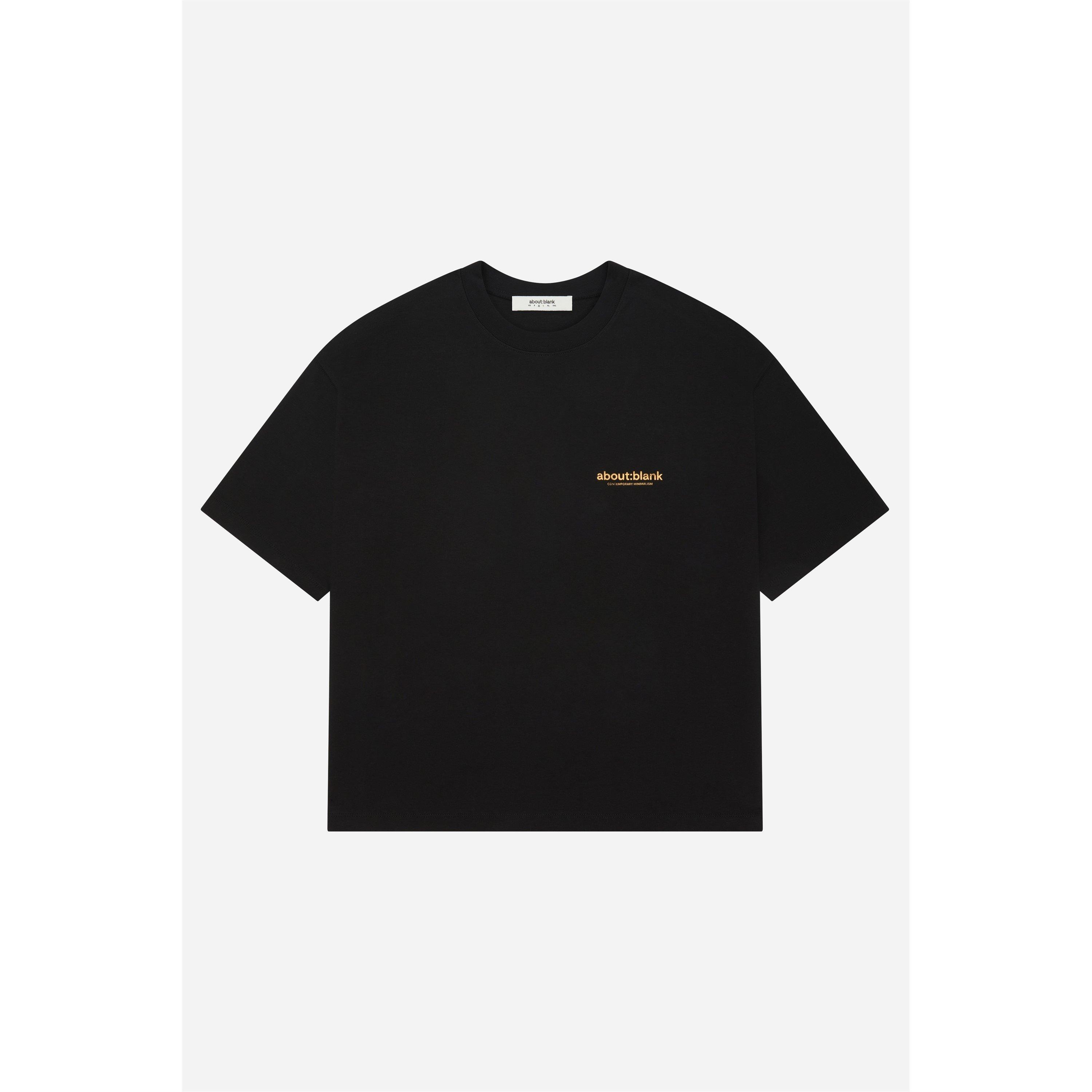 Black - about:blank - Men's Oversized Fit T-Shirt - 3