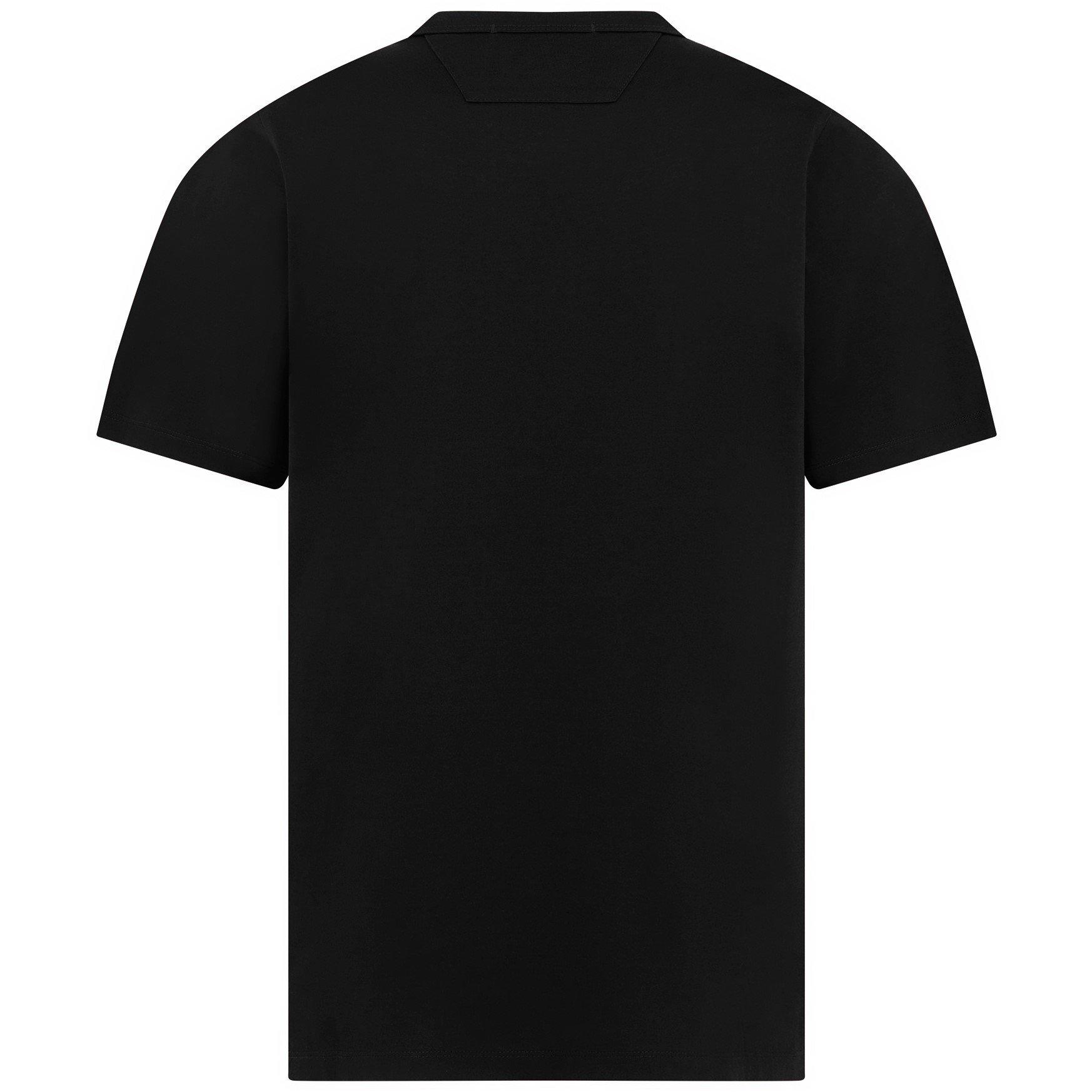 Black 999 - CP Company Metropolis - Men's Regular Fit Basic T-Shirt - 2
