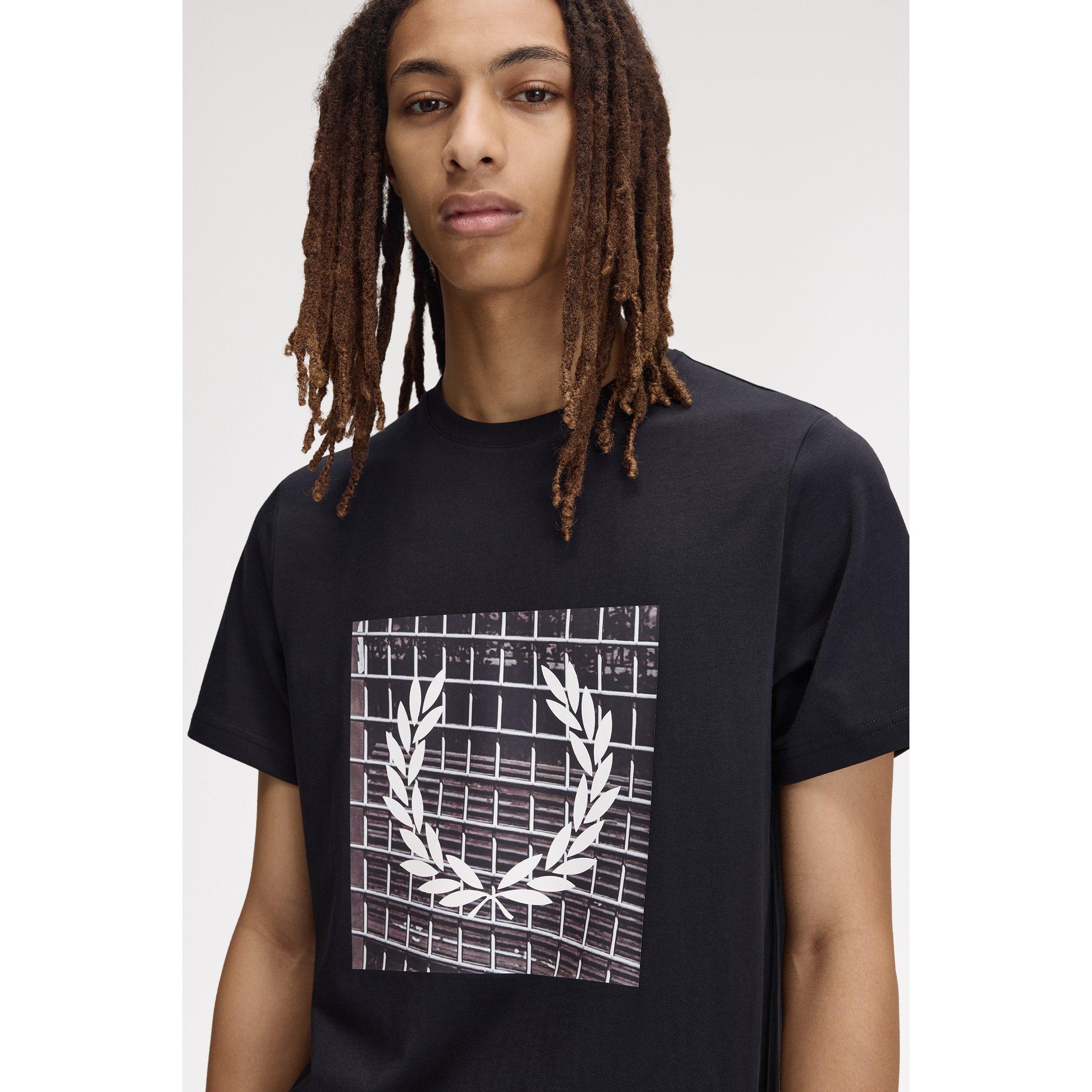 Black 102 - Fred Perry - Fred Graph T Sn64 - 5