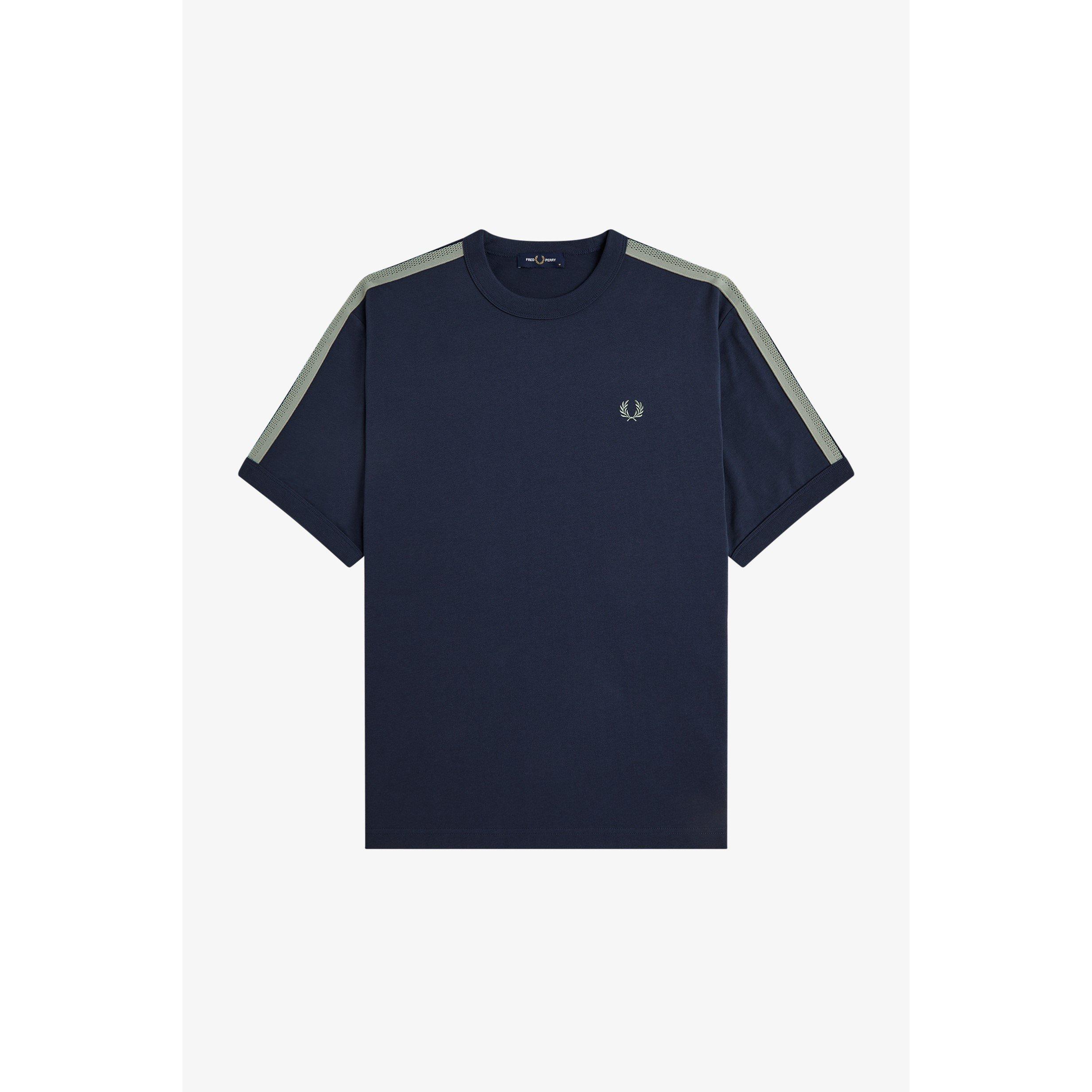 Drk ArFrce 738 - Fred Perry - Fred Mesh Tape T Sn64 - 1