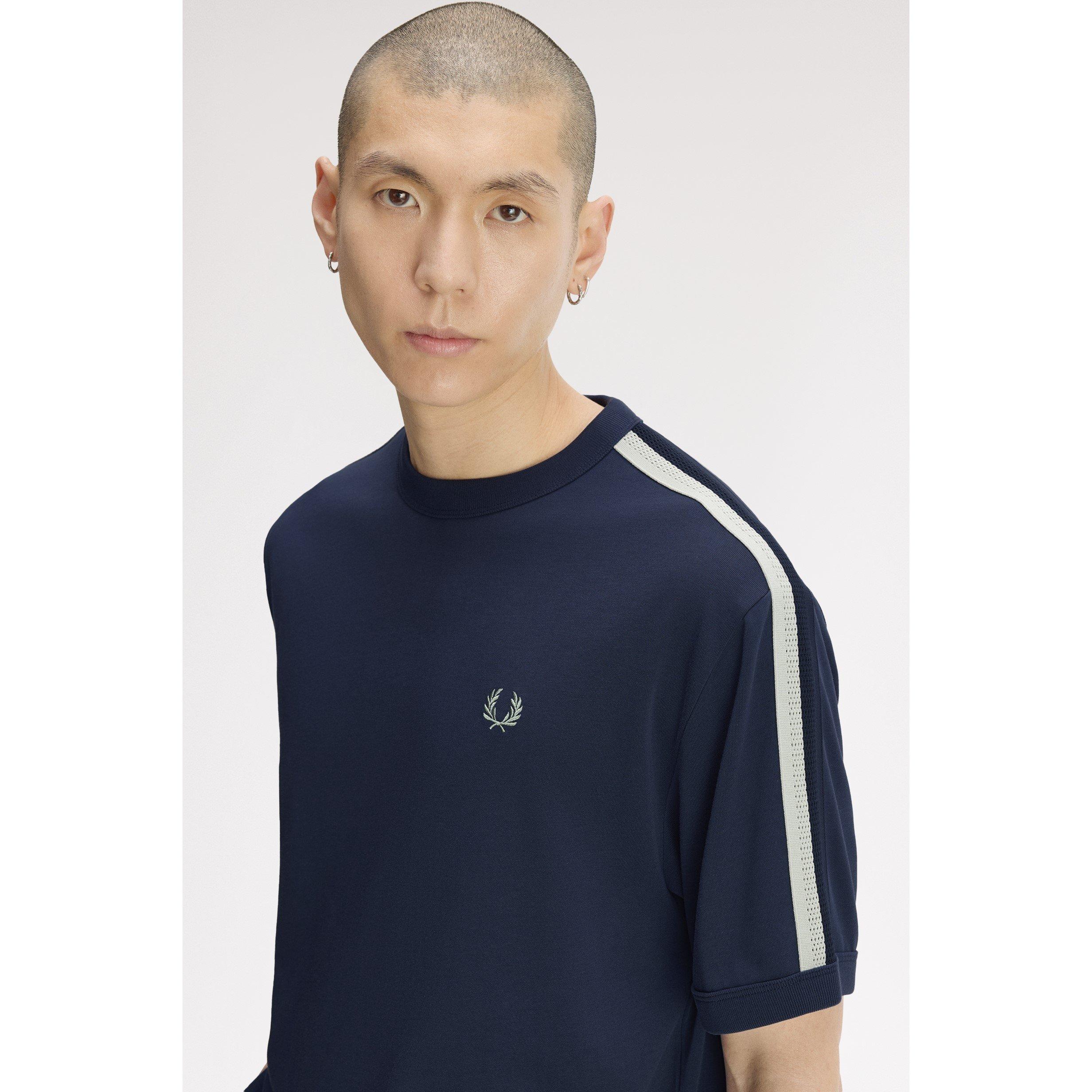 Drk ArFrce 738 - Fred Perry - Fred Mesh Tape T Sn64 - 5