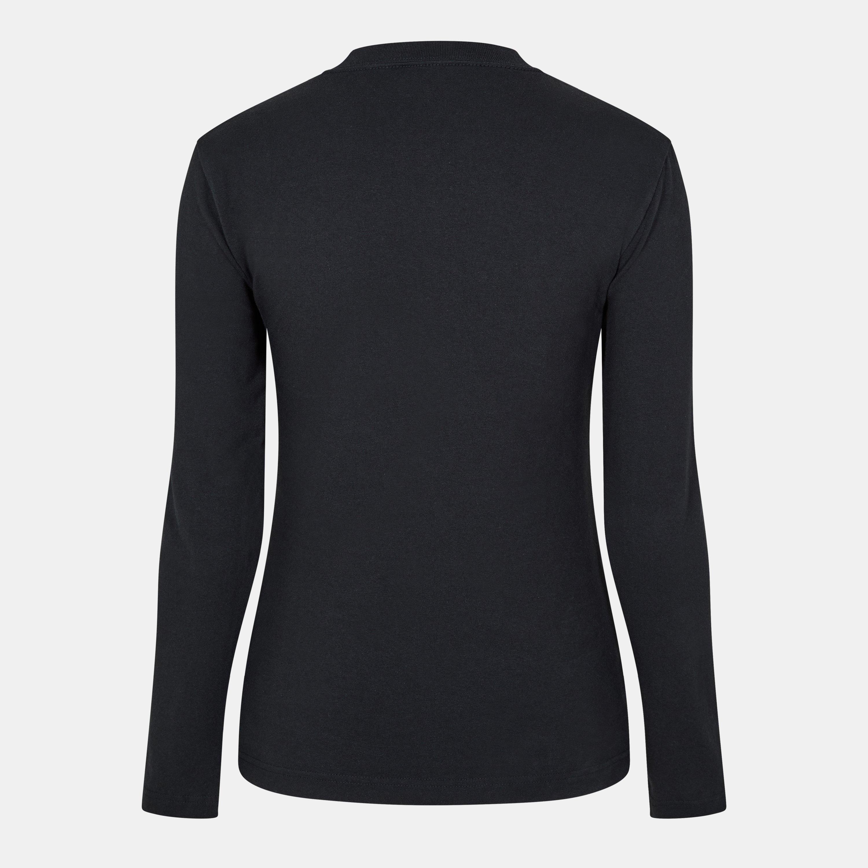 Black/Silver - Balenciaga - Men's Regular Fit T-Shirt - 2