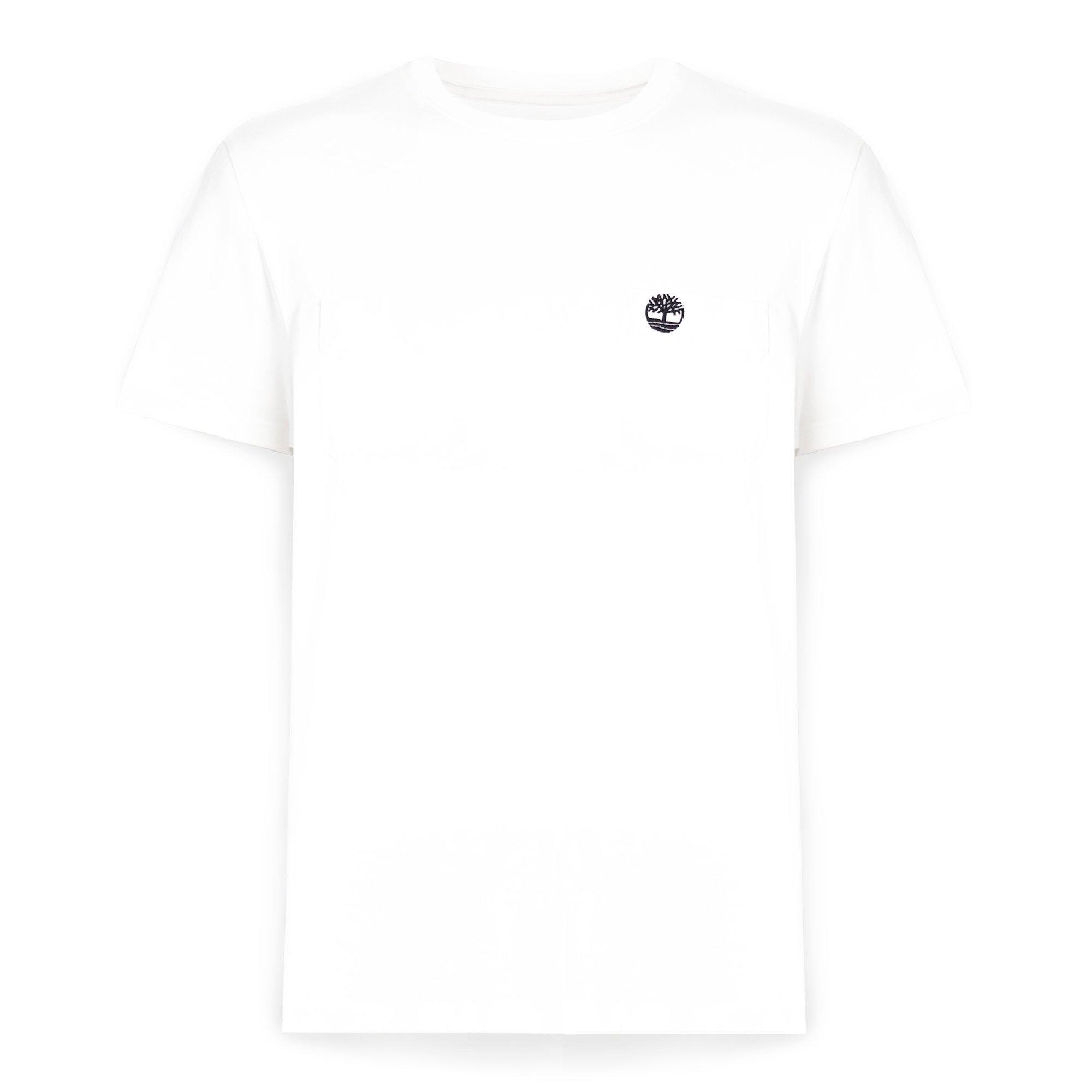 White - Timberland - Timberland Dunstan River Pocket T-Shirt - 1