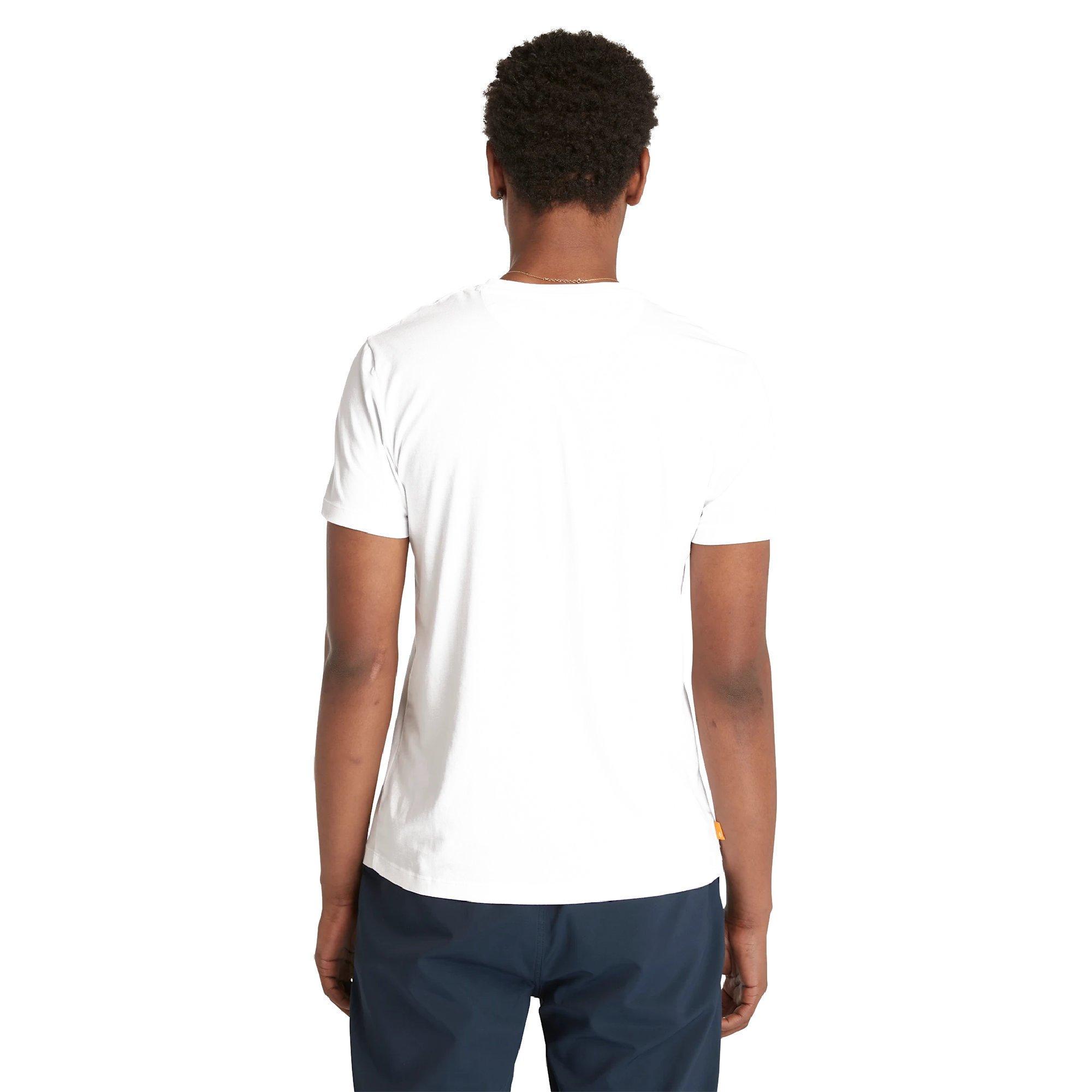 White - Timberland - Timberland Dunstan River Pocket T-Shirt - 3