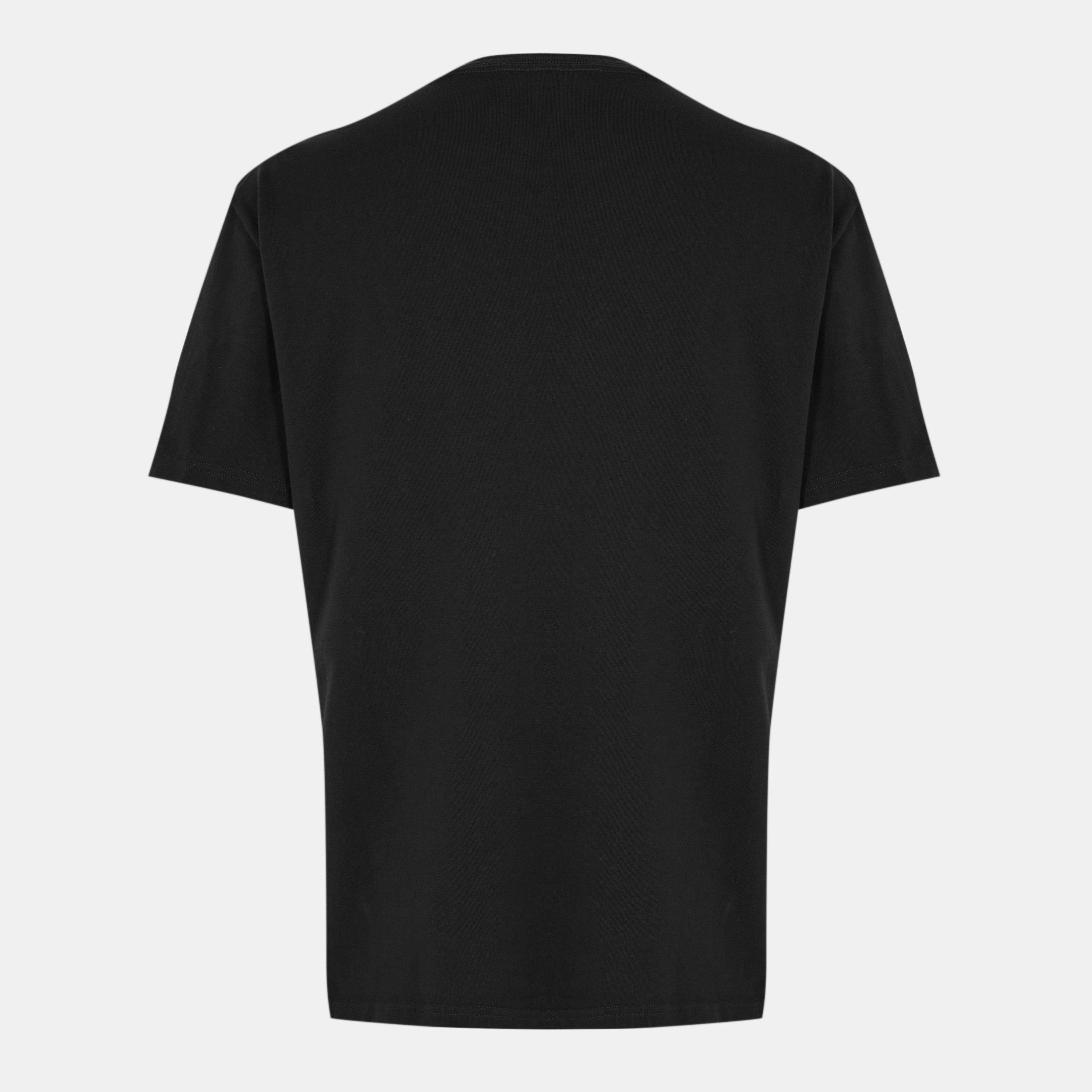 Black/Blue - Alexander McQueen - Men's Alex Flock T-Shirt - 2