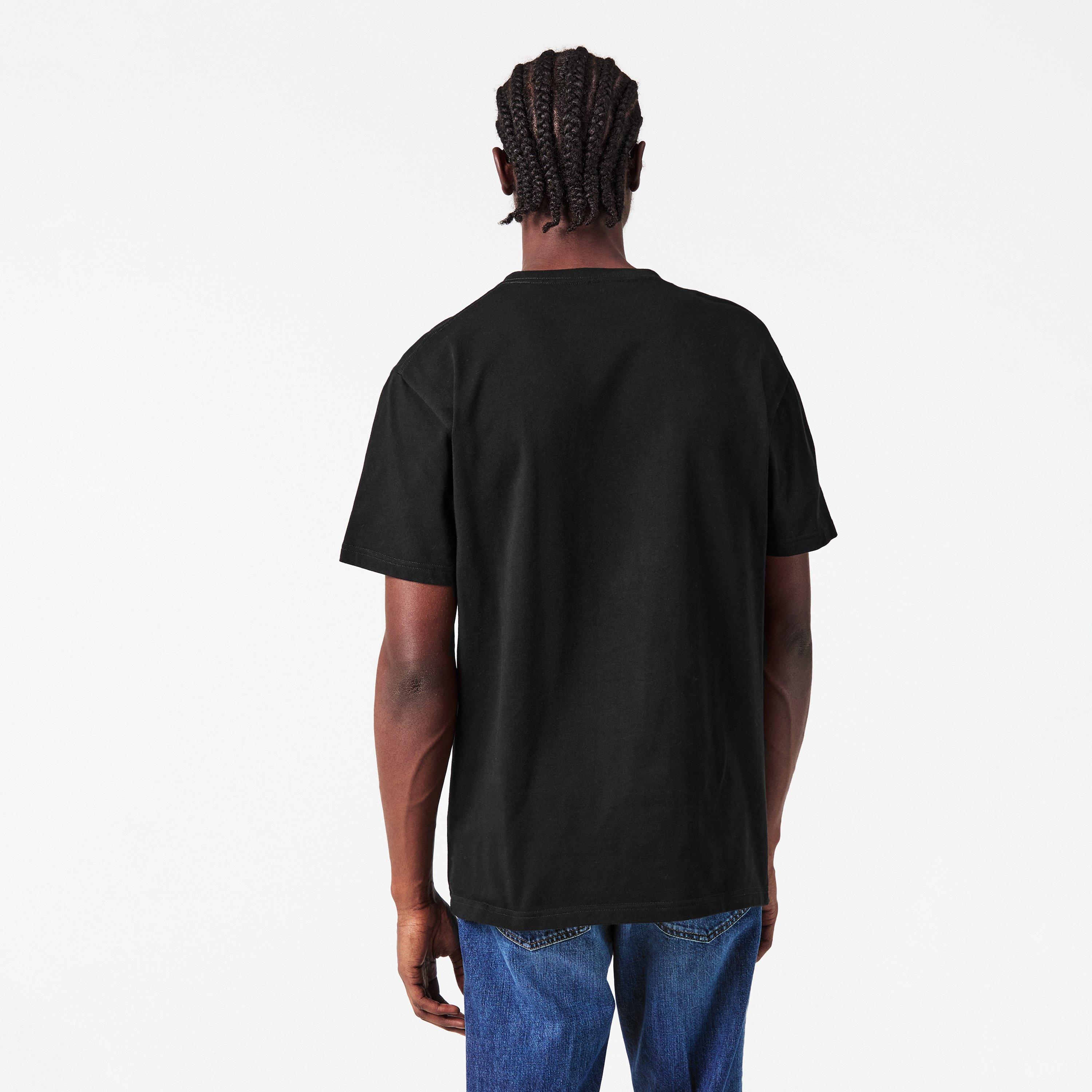 Black/Blue - Alexander McQueen - Men's Alex Flock T-Shirt - 4