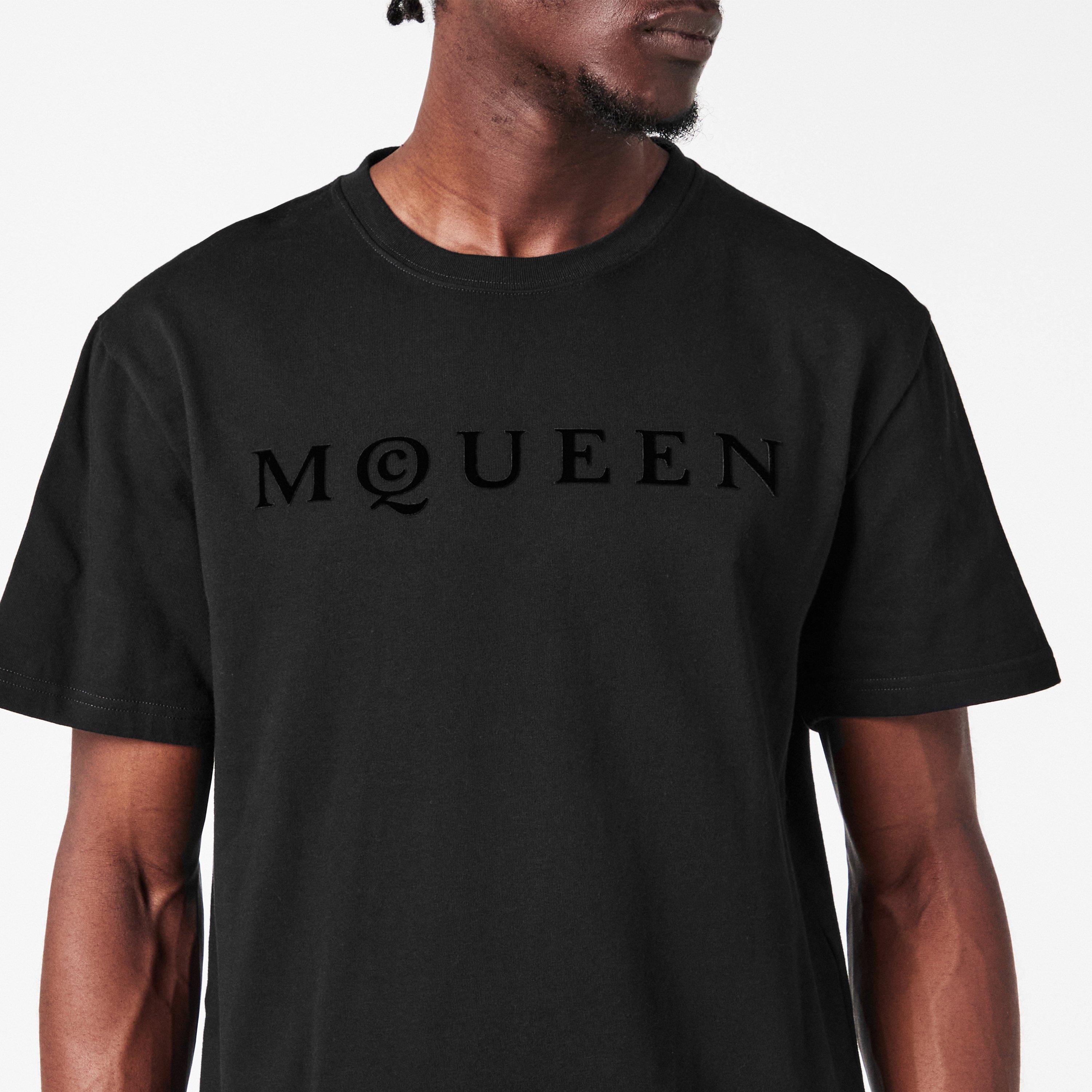 Black/Blue - Alexander McQueen - Men's Alex Flock T-Shirt - 5