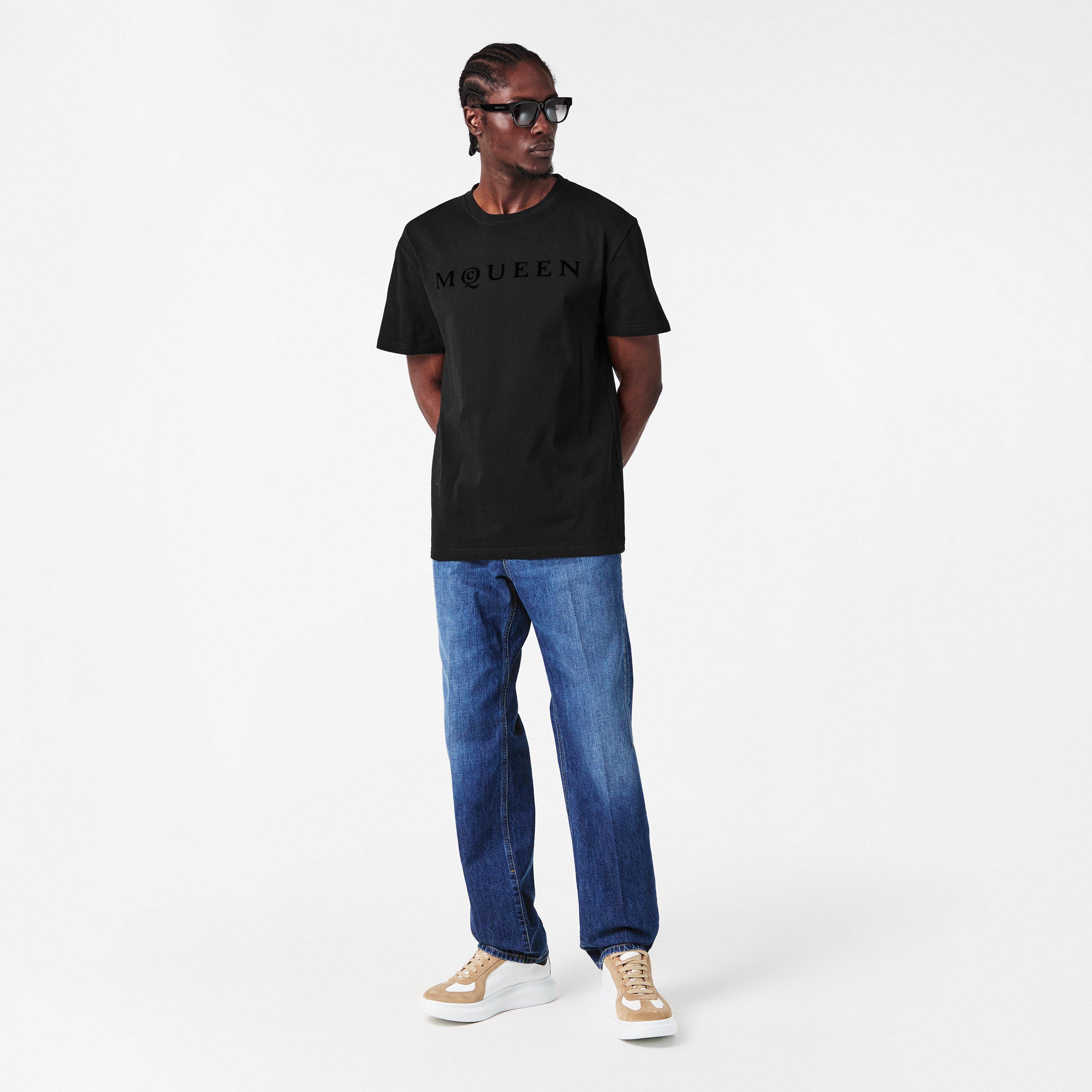 Black/Blue - Alexander McQueen - Men's Alex Flock T-Shirt - 6