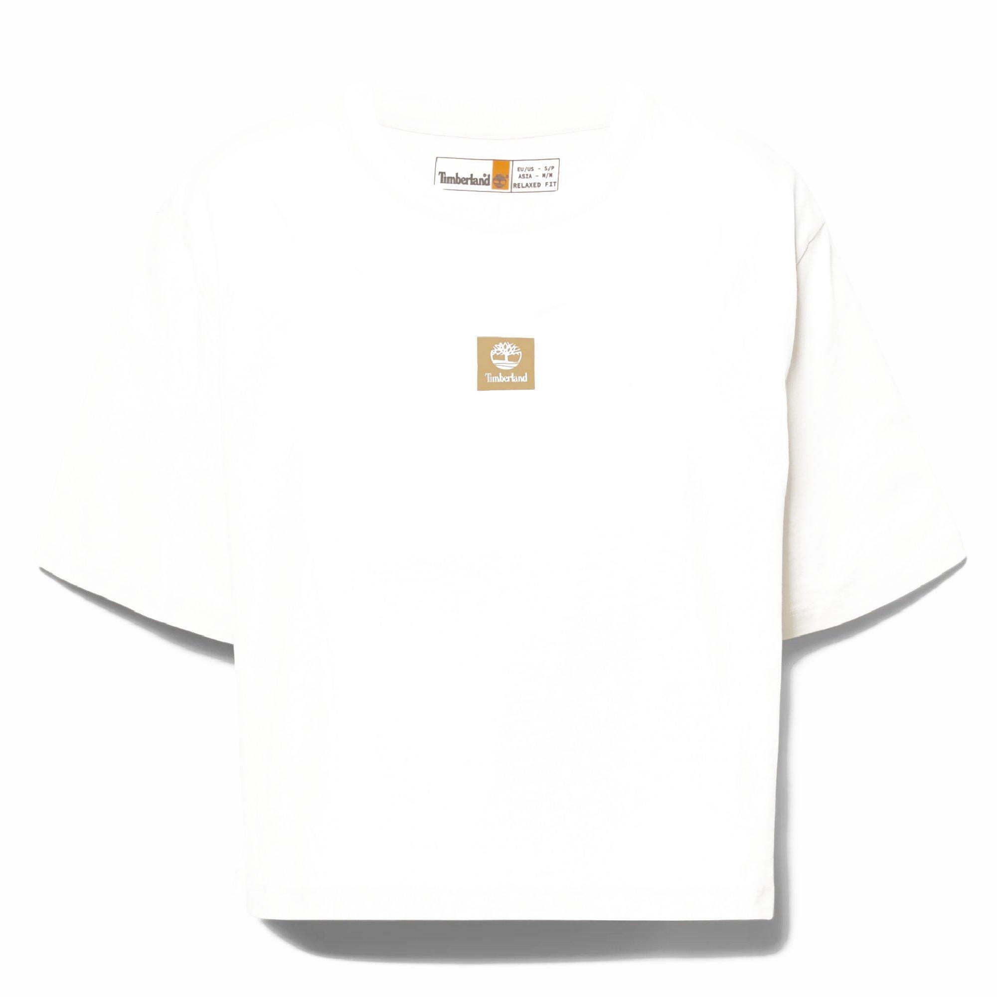 Timberland Men's Stack Logo Cotton Short-Sleeve T-Shirt