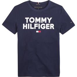 Tommy Hilfiger Junior Corp Logo T Shirt