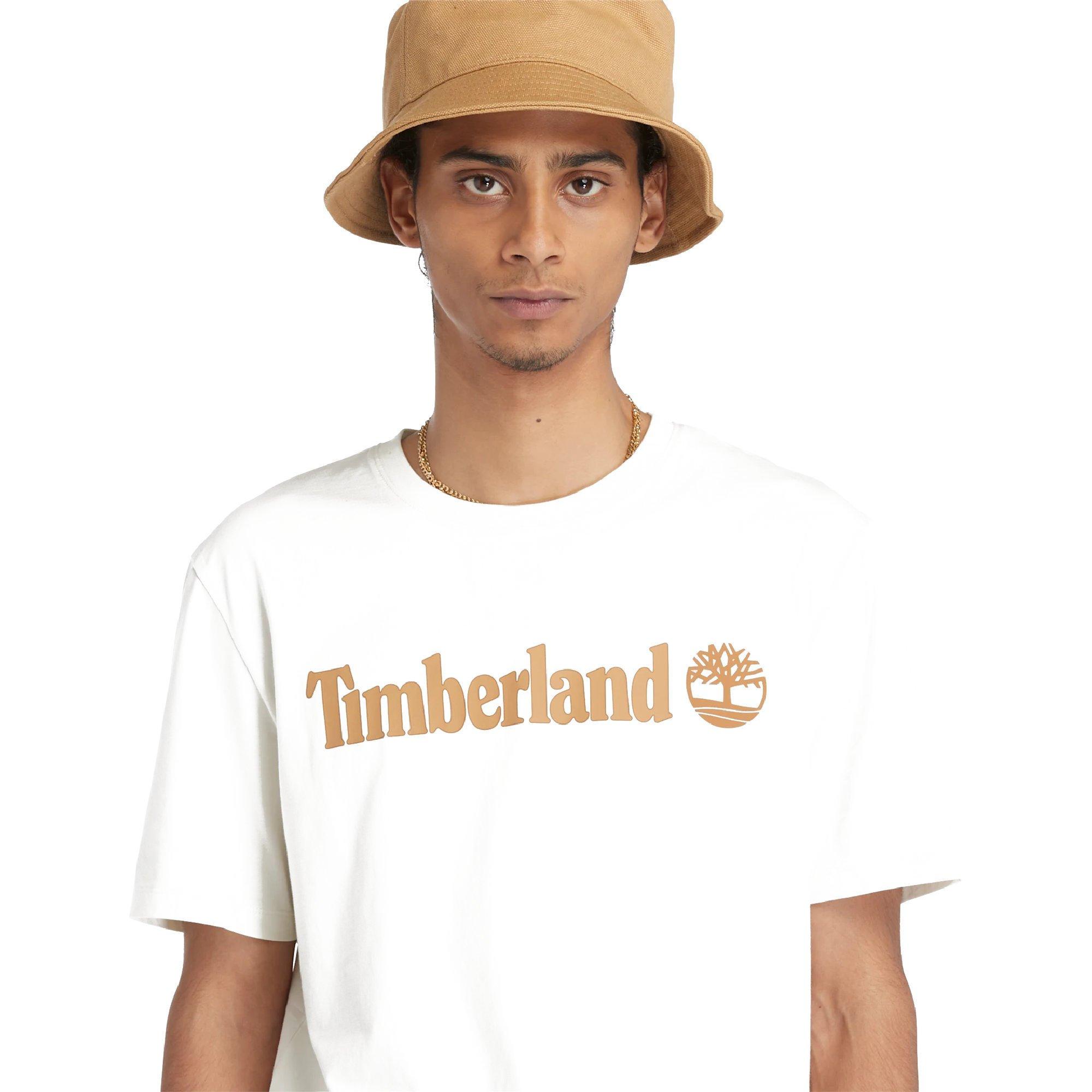 Vintage White - Timberland - Timberland Kennebec River Linear Logo Short Sl - 5