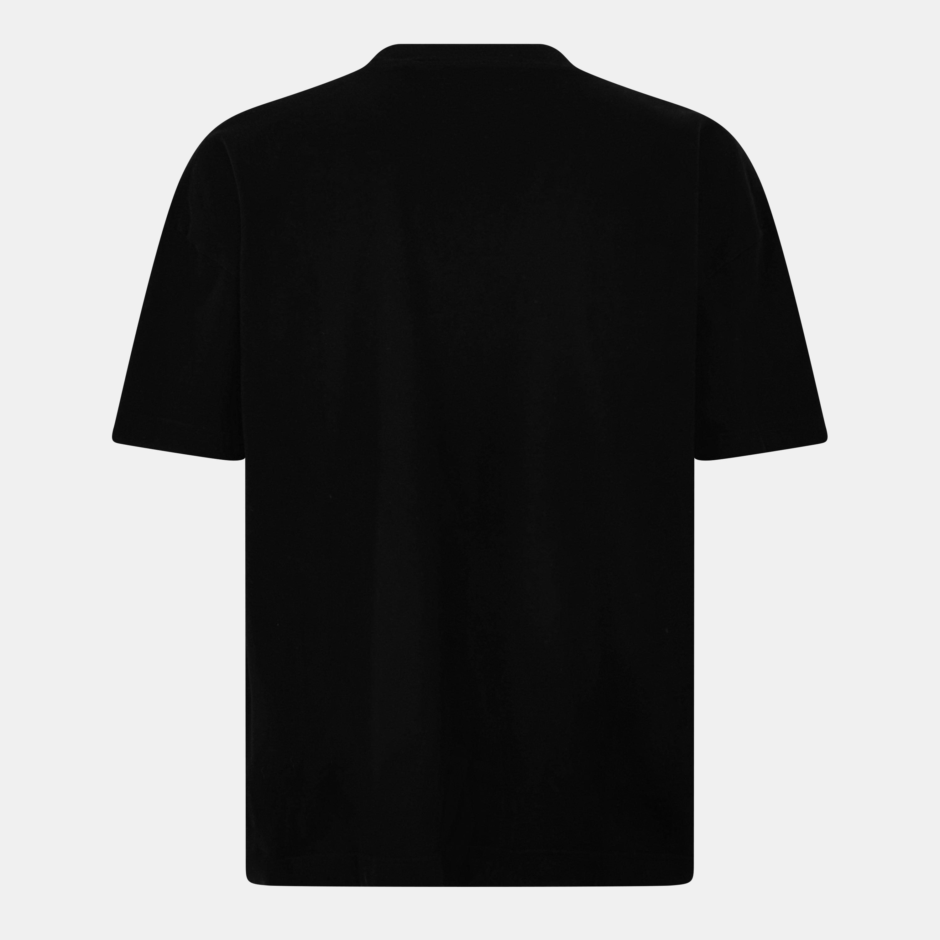 Black - Cole Buxton - Men's Fight Camp Athletic Thick Fabric Oversized T-Shirt - 2