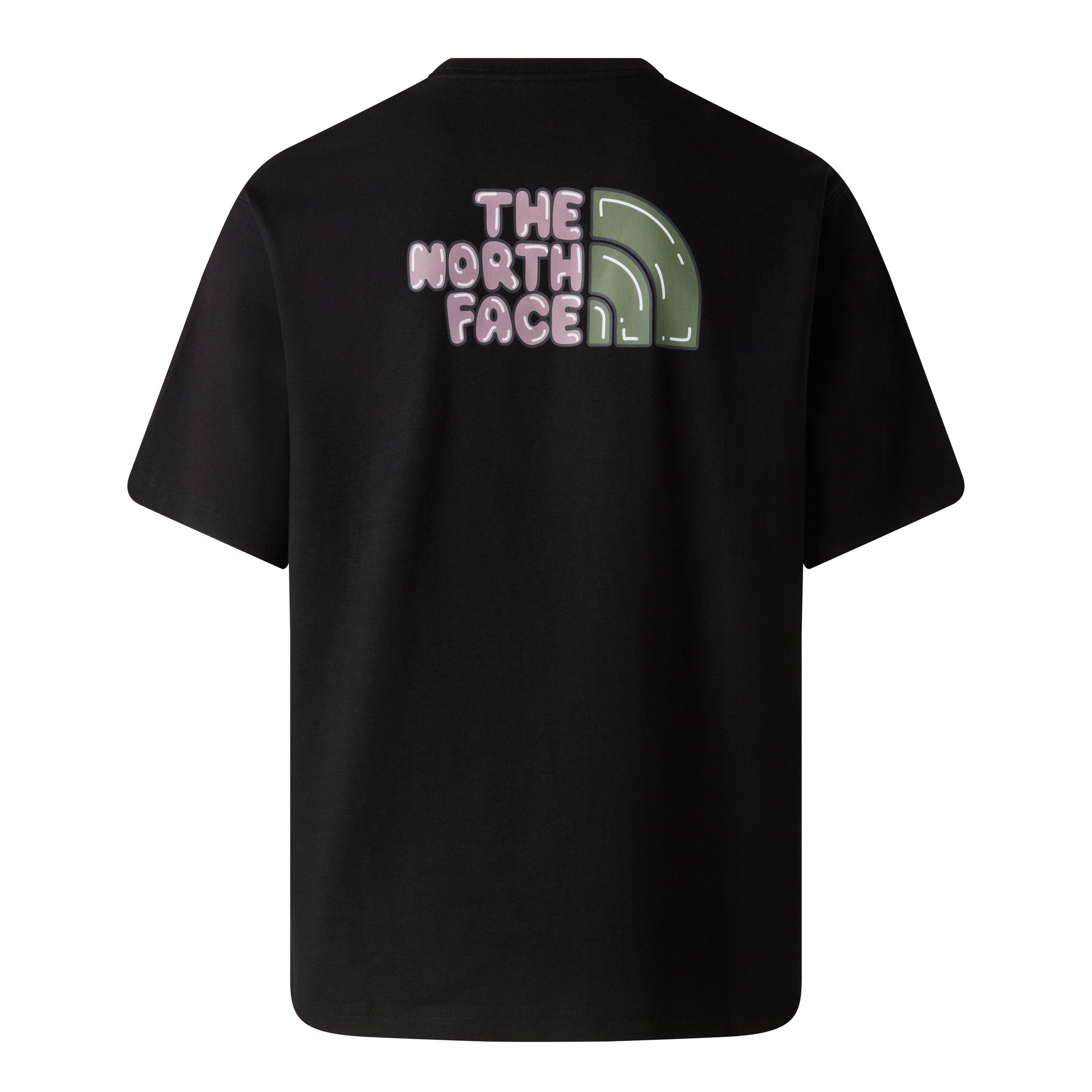 TNF Black - The North Face - Men's Bubble Logo Relaxed Short-Sleeve T-Shirt - 2
