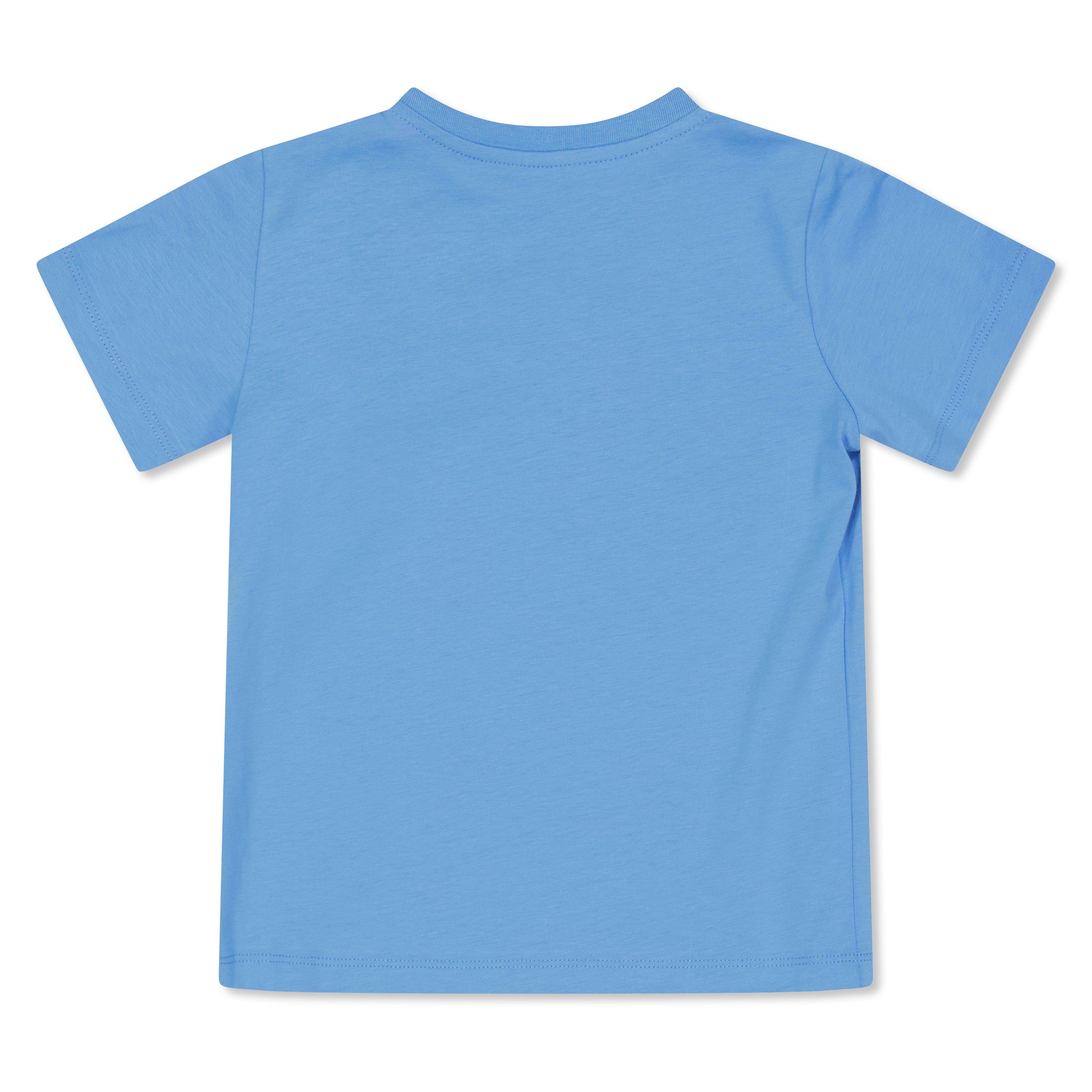 Light Blu 70G - Moncler - Kids' Logo T-Shirt - 2