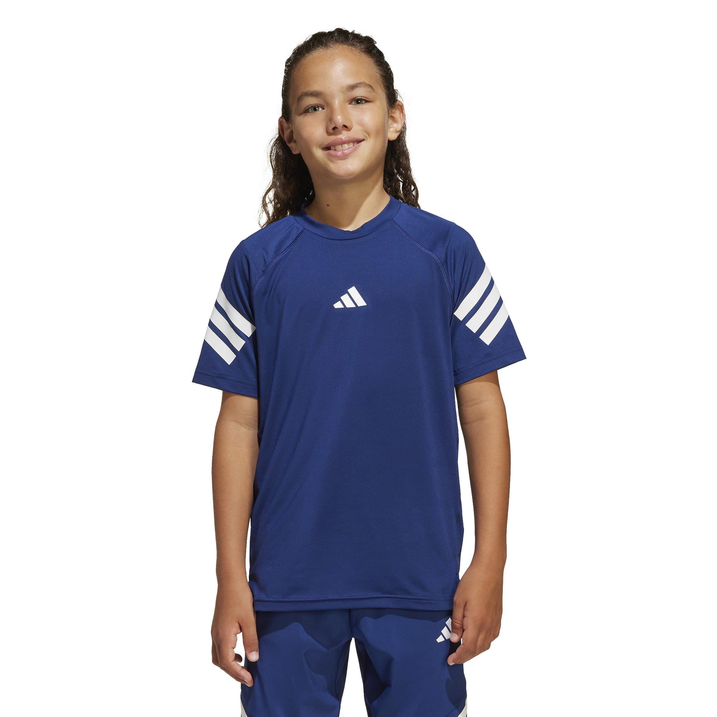 Dark Blue/White - adidas - All Sports Regular Fit T-Shirt - 2